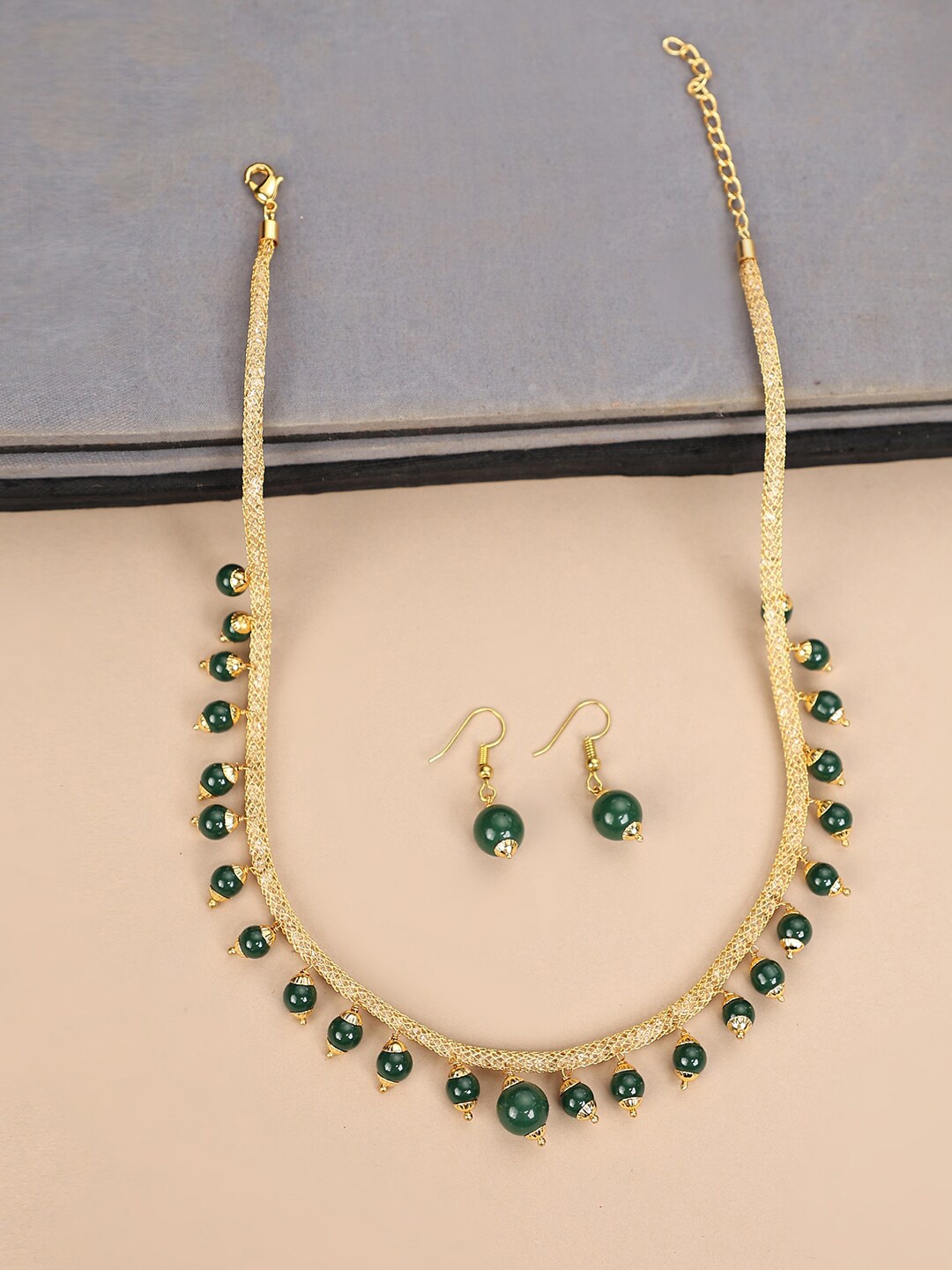 

Bhana Fashion Gold Plated Jewellery Set
