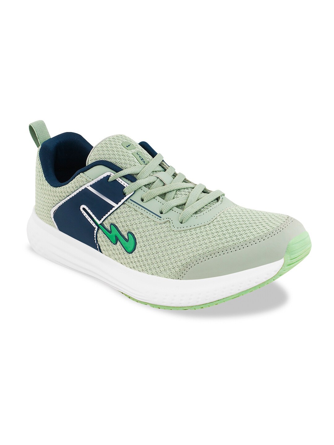 

Campus Men DECOR Mesh Running Shoes, Olive