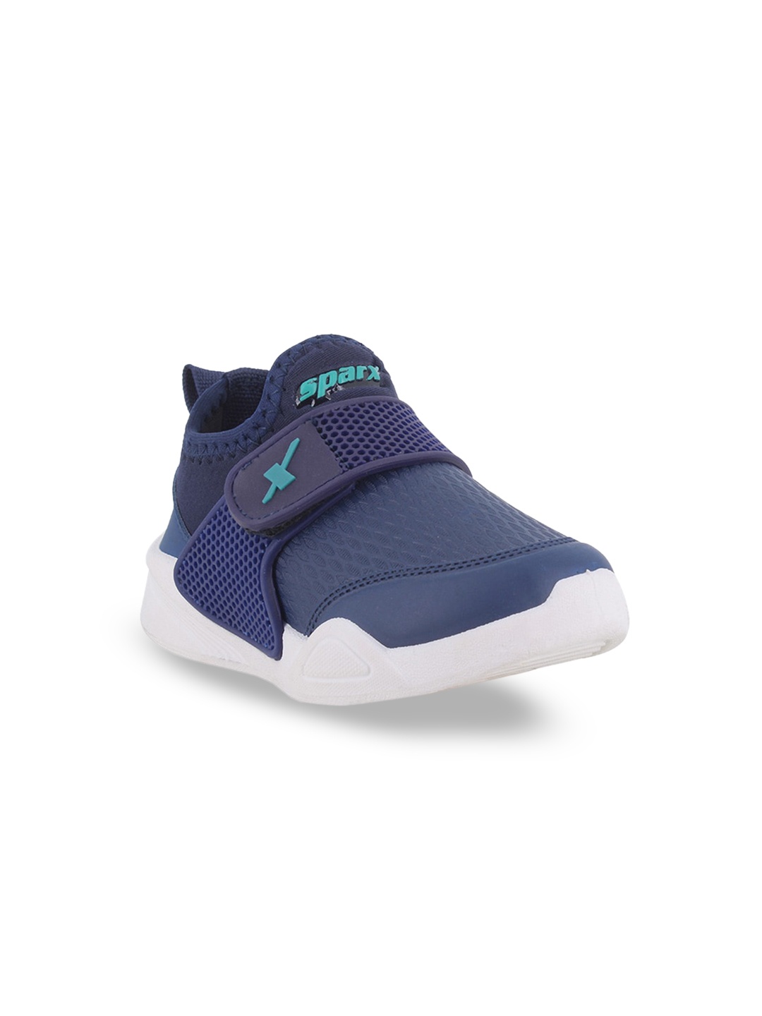 

Sparx Boys Textured Comfort Insole Slip-On Sneakers, Blue