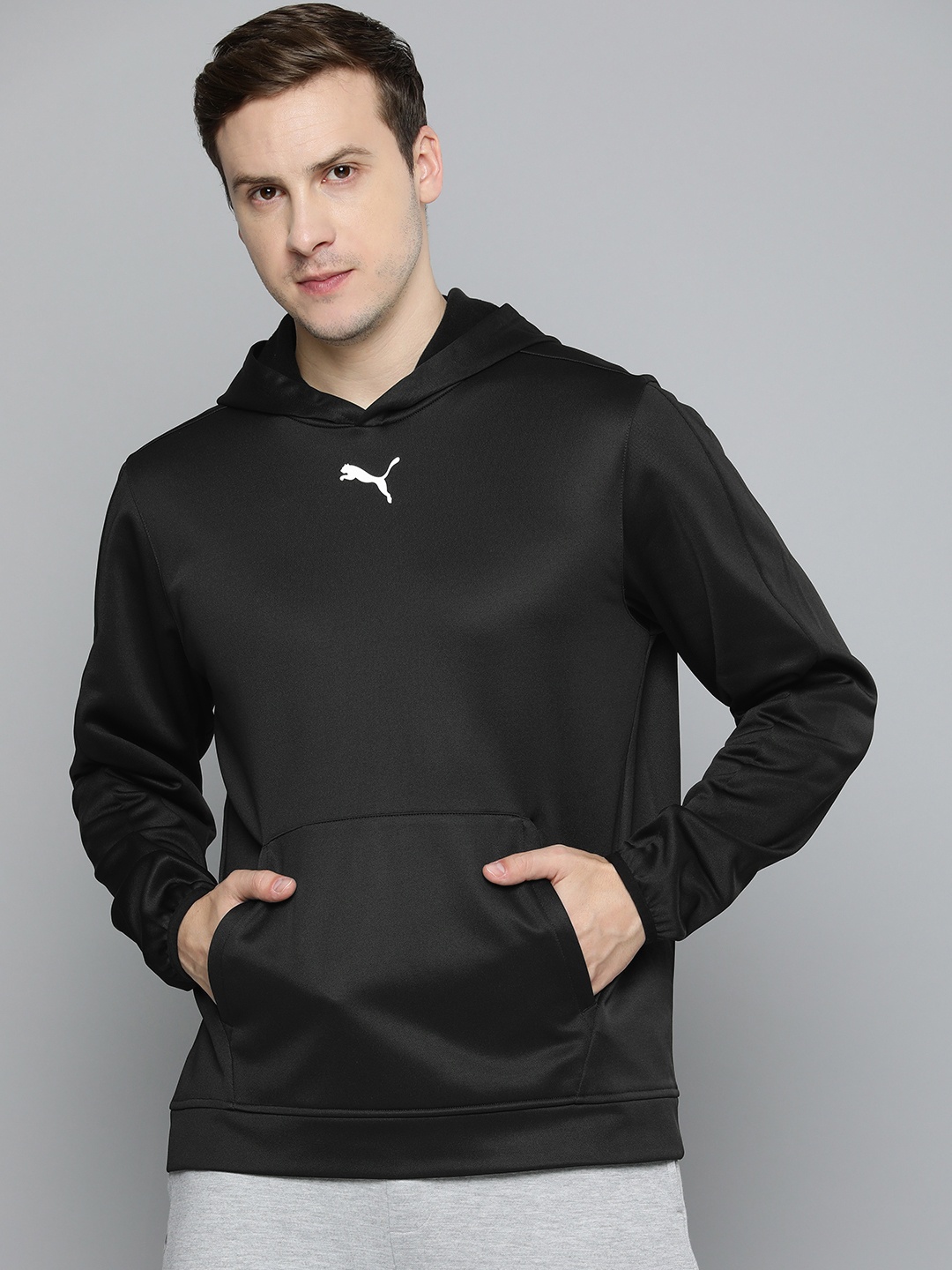 

Puma PWRFLEECE Performance Training Hooded Sweatshirt, Black