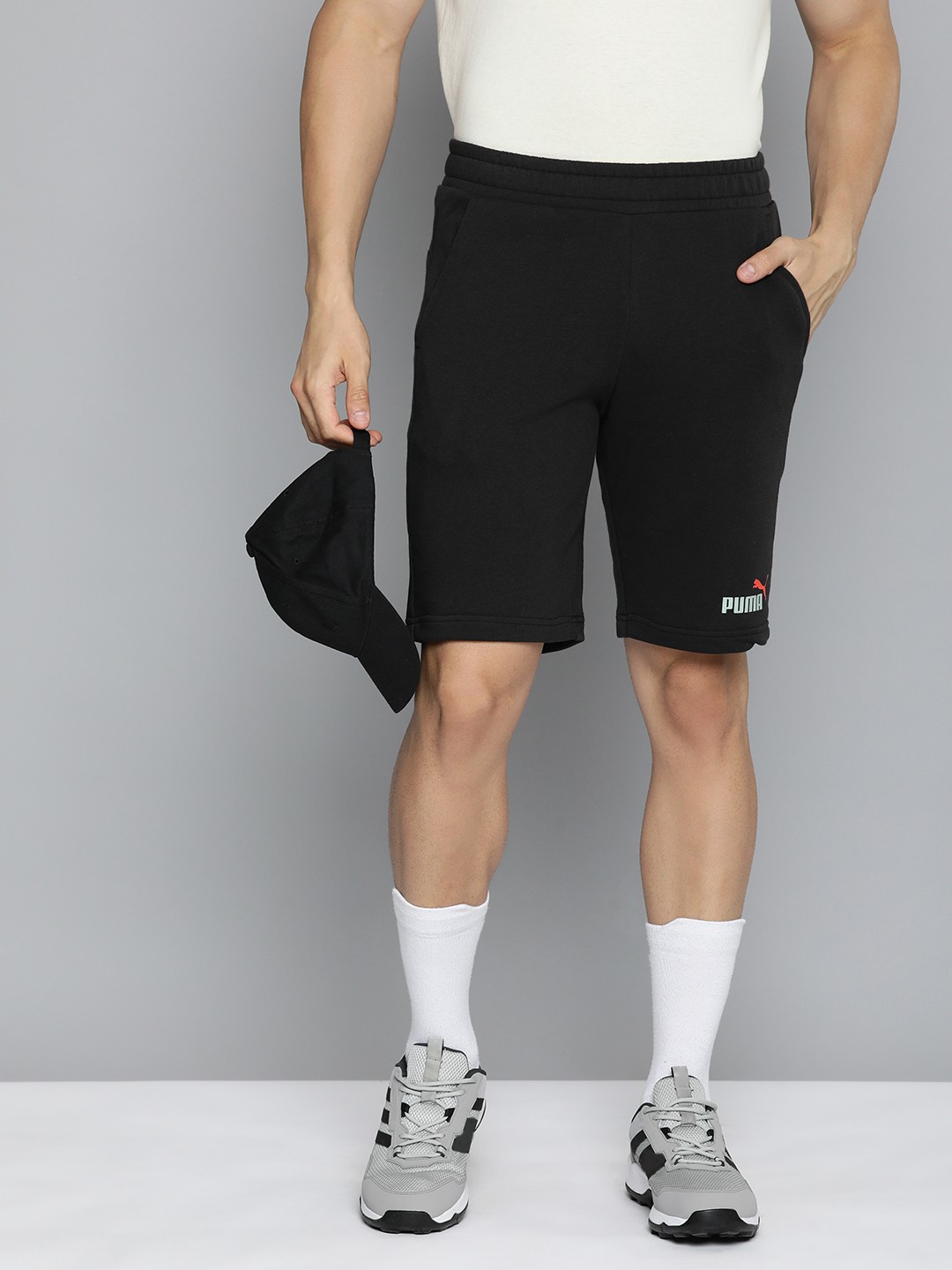 

Puma Men Essentials+ Two-Tone Shorts, Black