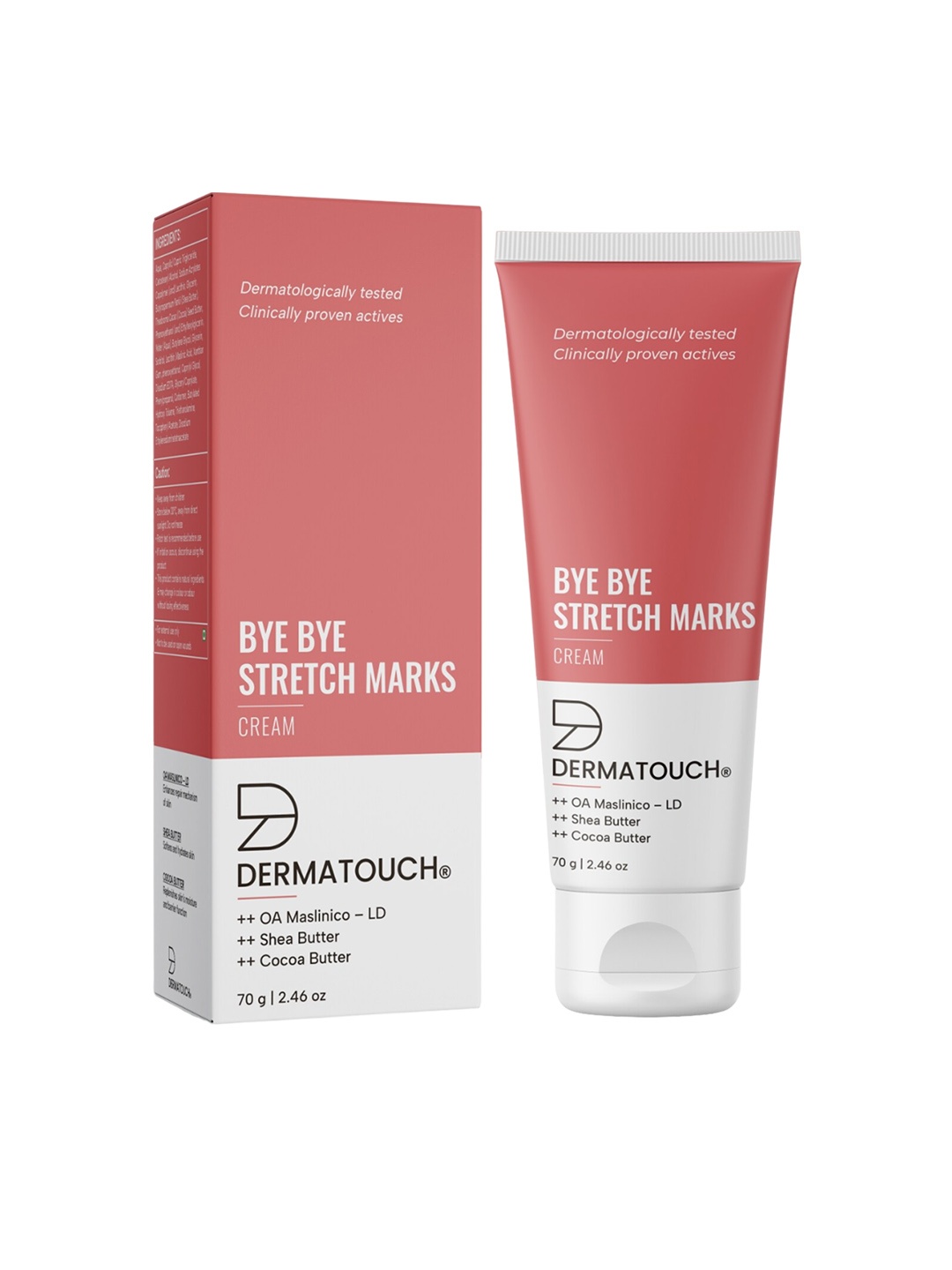 

Dermatouch Bye Bye Stretch Marks Cream - 70g, White