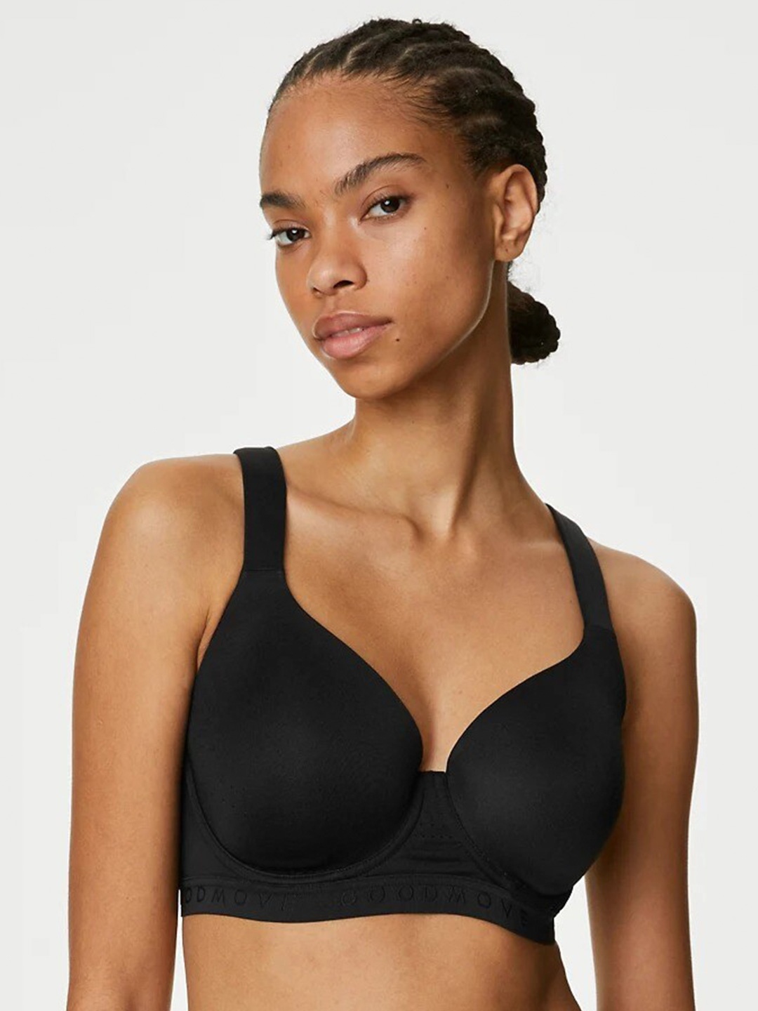 

Marks & Spencer Full Coverage Underwired Lightly Padded Bra With All Day Comfort, Black