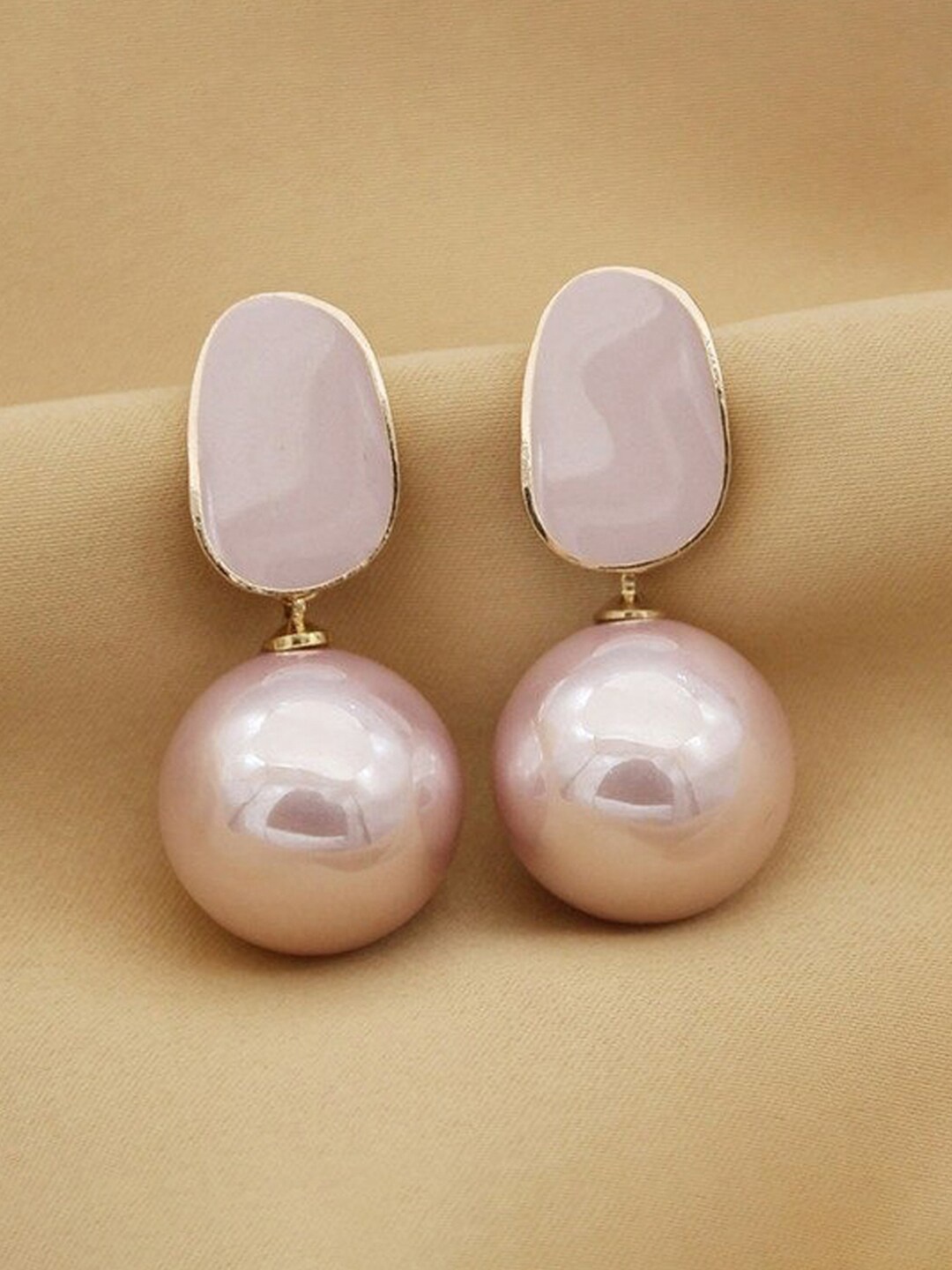 

Jewels Galaxy Gold Plated Contemporary Drop Earrings
