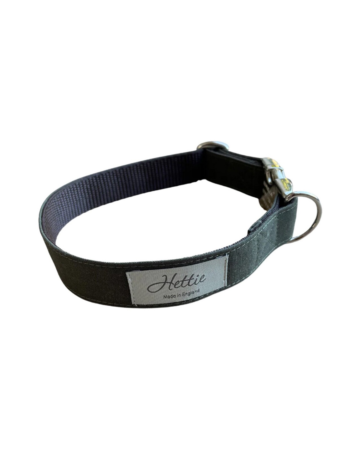 

Hettie Waxed Training Cotton Dog Collar, Olive