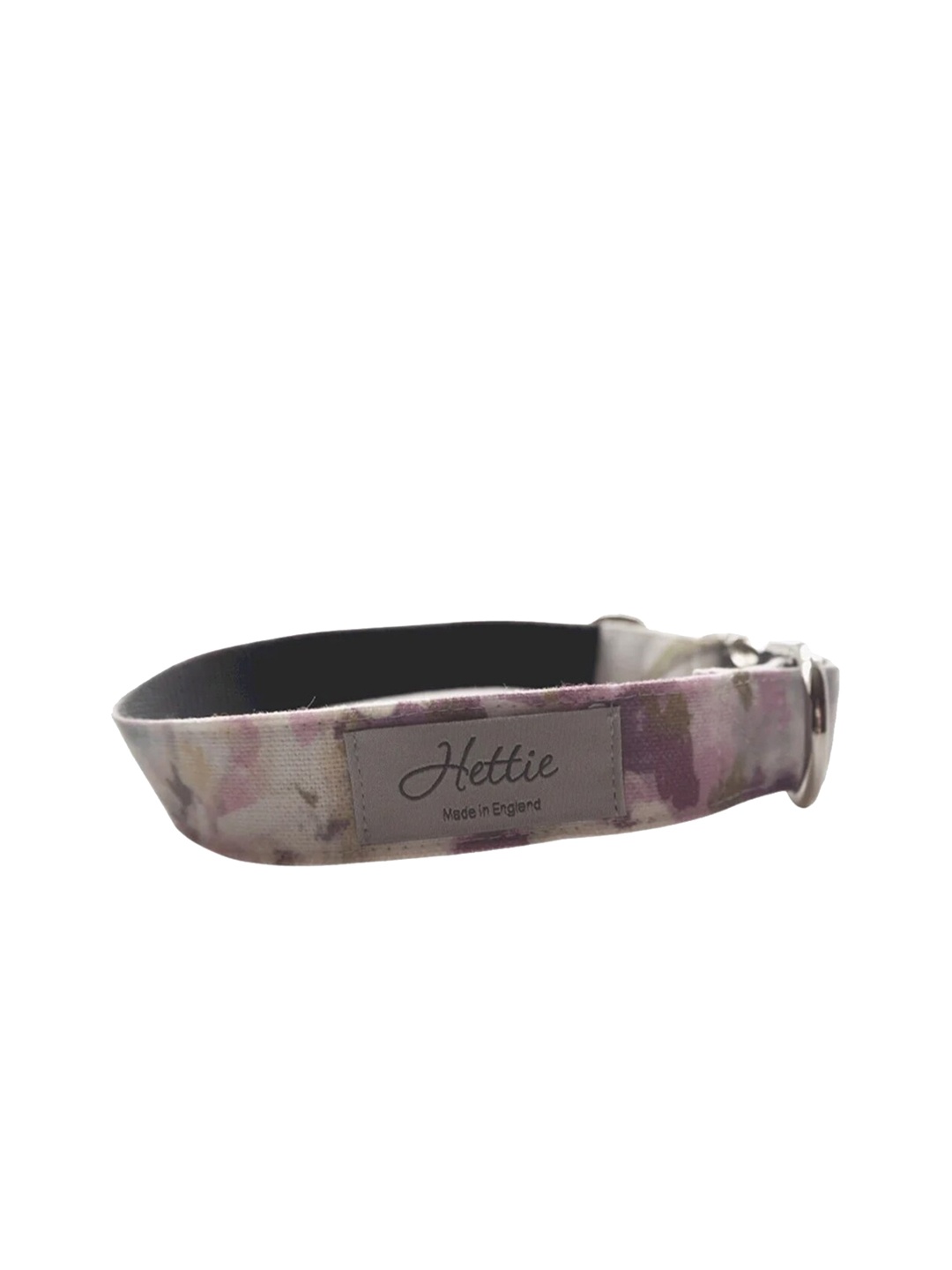 

Hettie Printed Pure Cotton Training Dog Collar, Purple