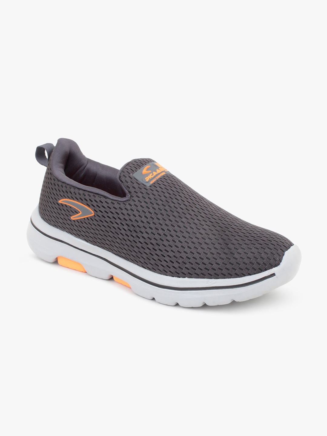 

Airson Men Textured Lightweight Slip-On Sneakers, Grey