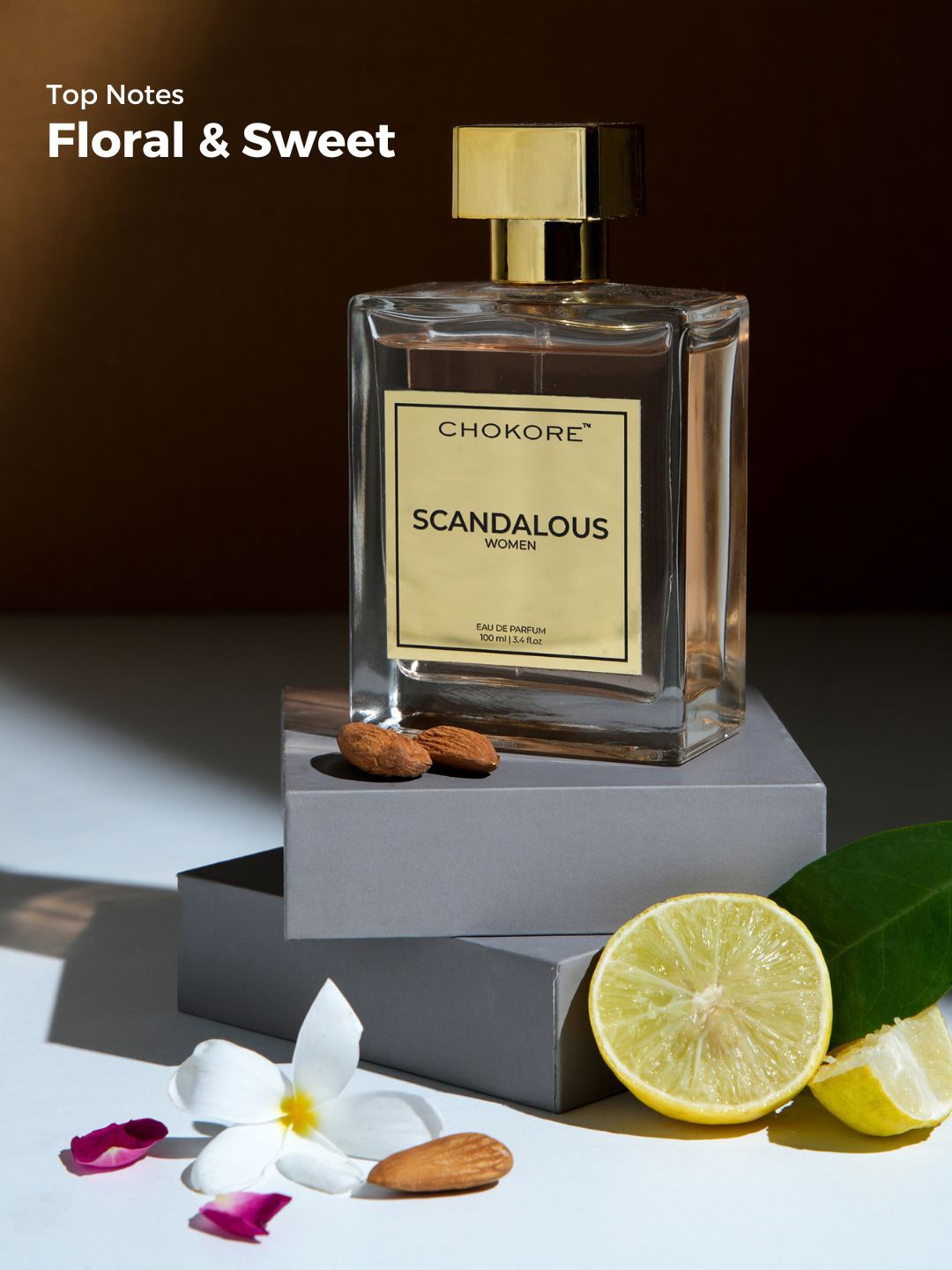 

CHOKORE Women Scandalous Eau De Perfume - 100ml, Transparent