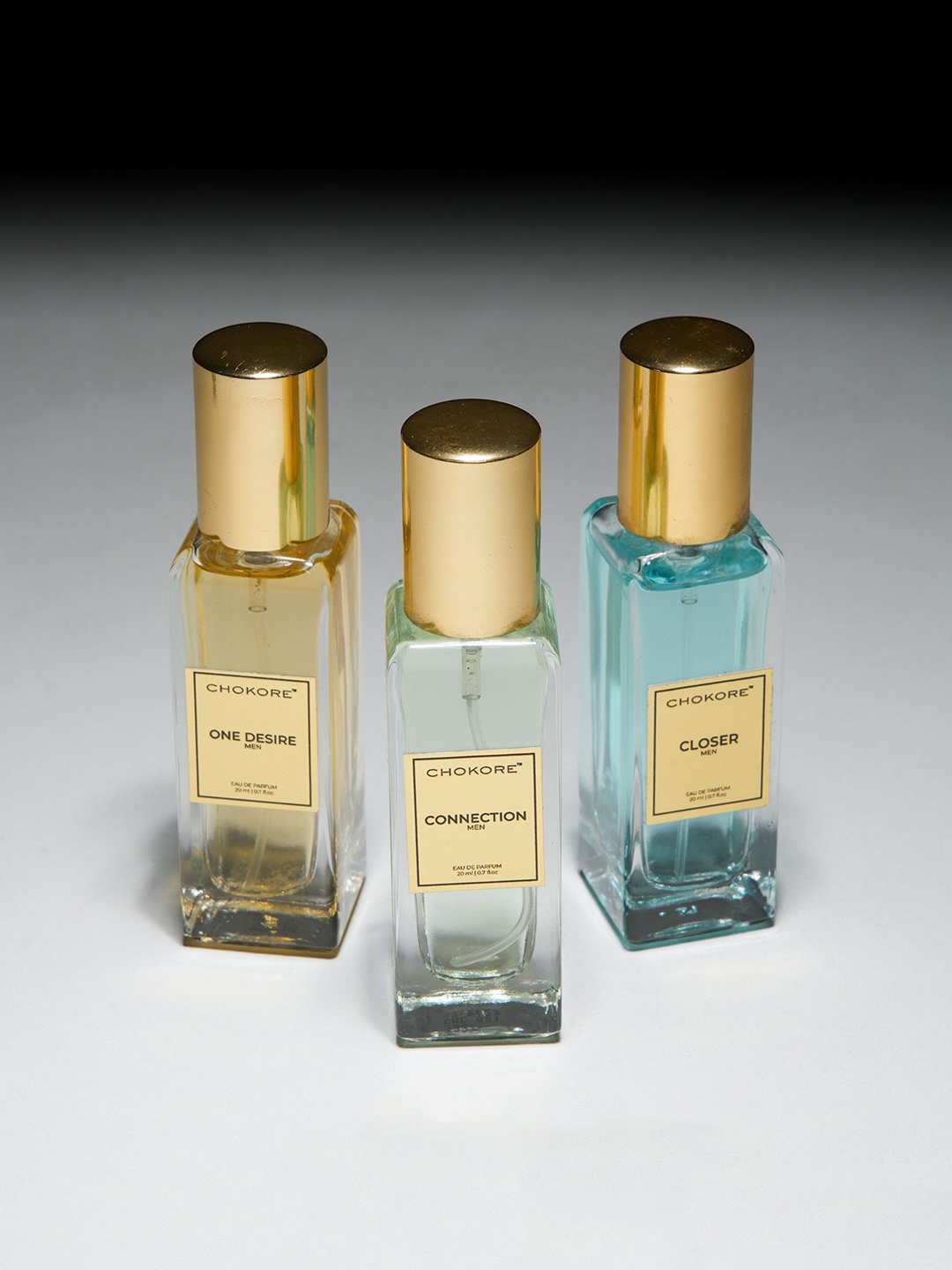 

CHOKORE Set Of 3 Connection-Closer-One Desire Eau De Perfume - 20ml Each, Na