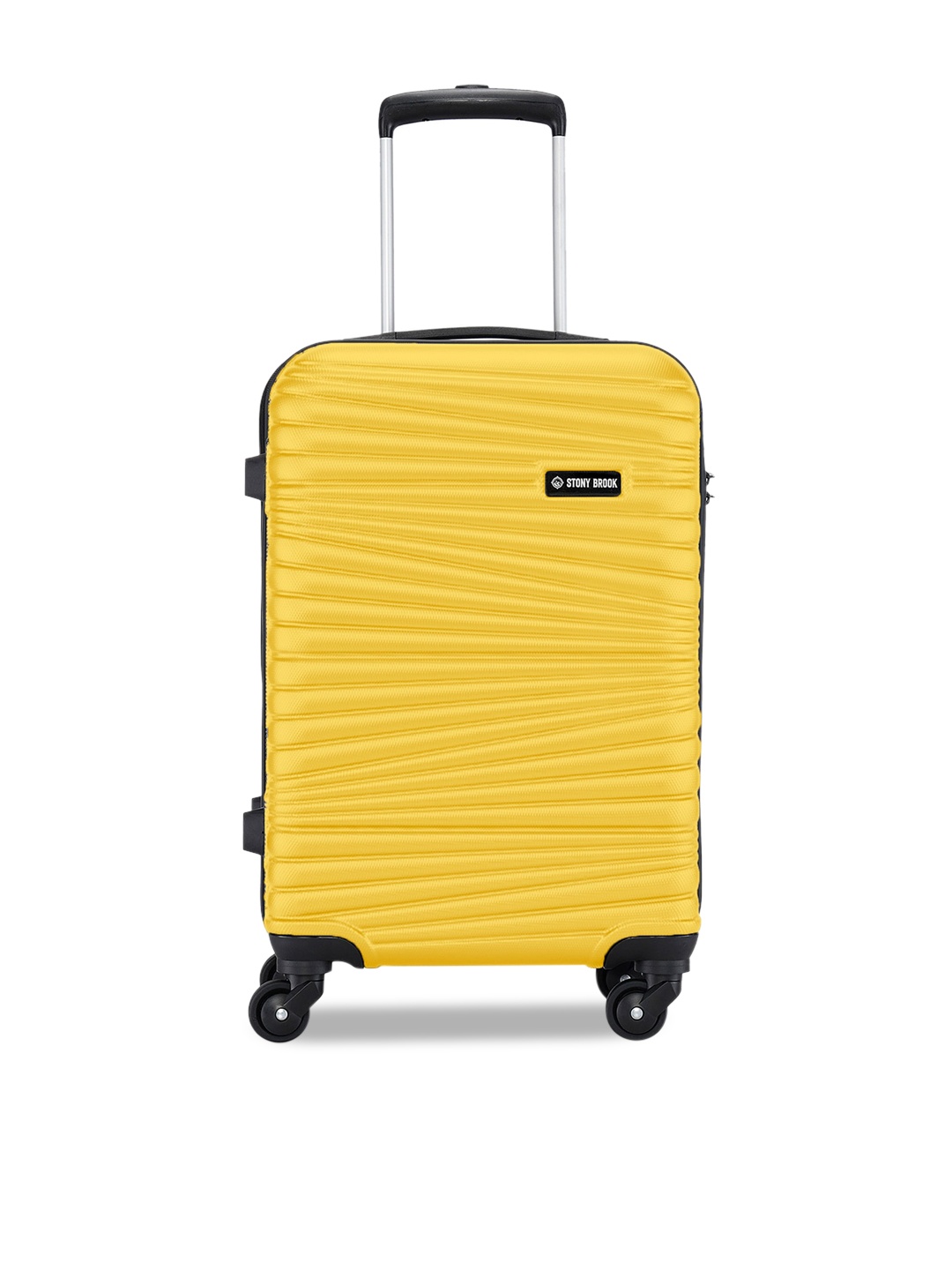 

Stony Brook by Nasher Miles Hard Side Cabin Trolley Bag-50 L, Yellow