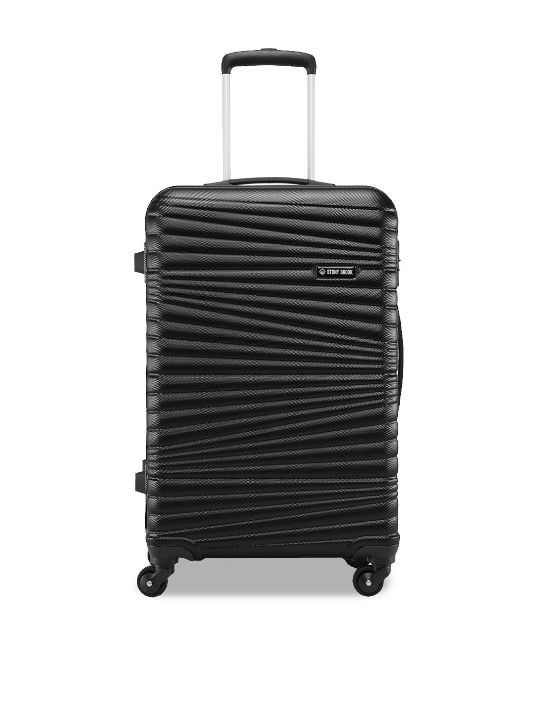 

Stony Brook by Nasher Miles Black Hard-Sided Check-in Trolley Bag