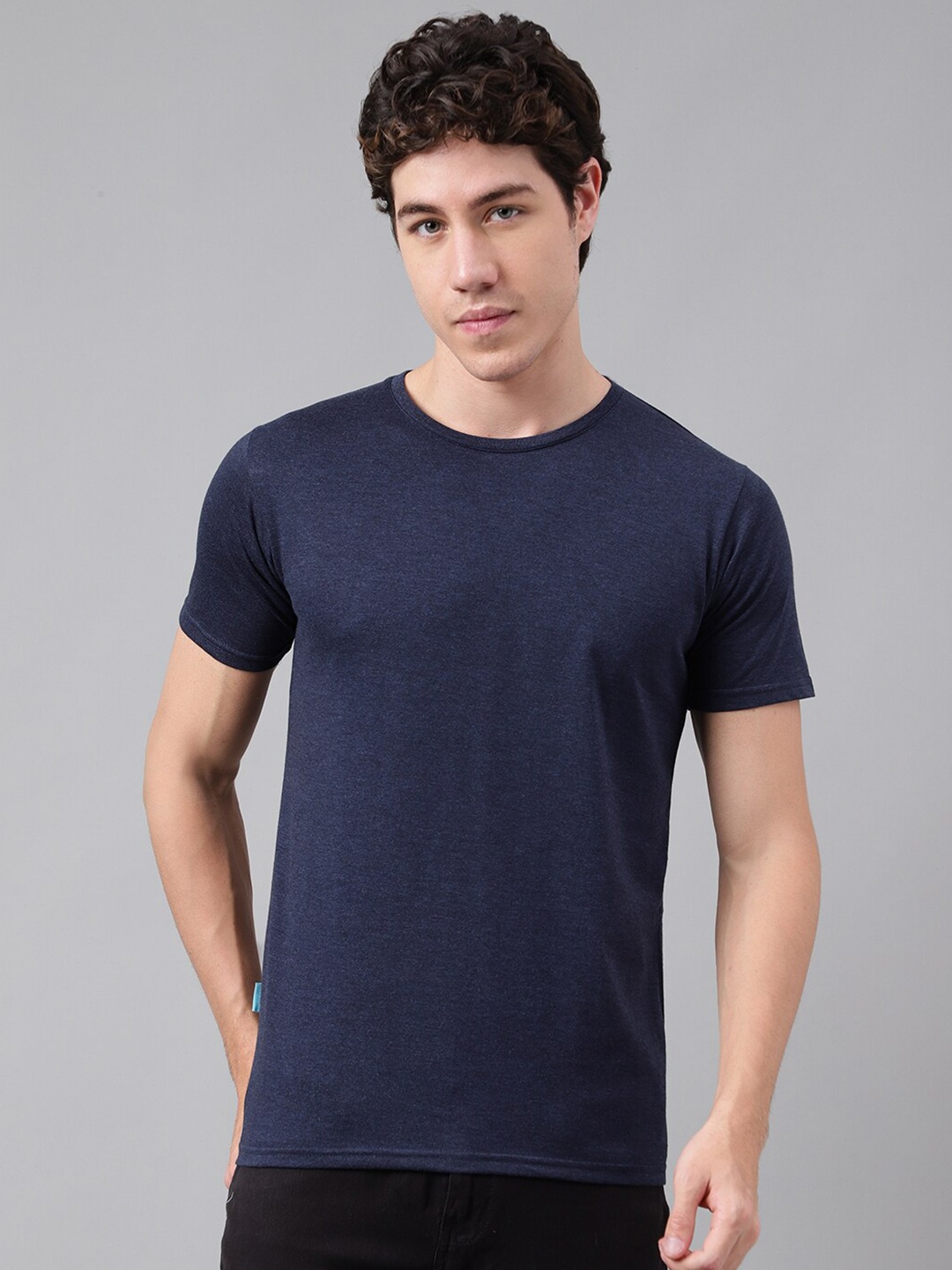 

FLAMBOYANT Round Neck T-shirt, Teal