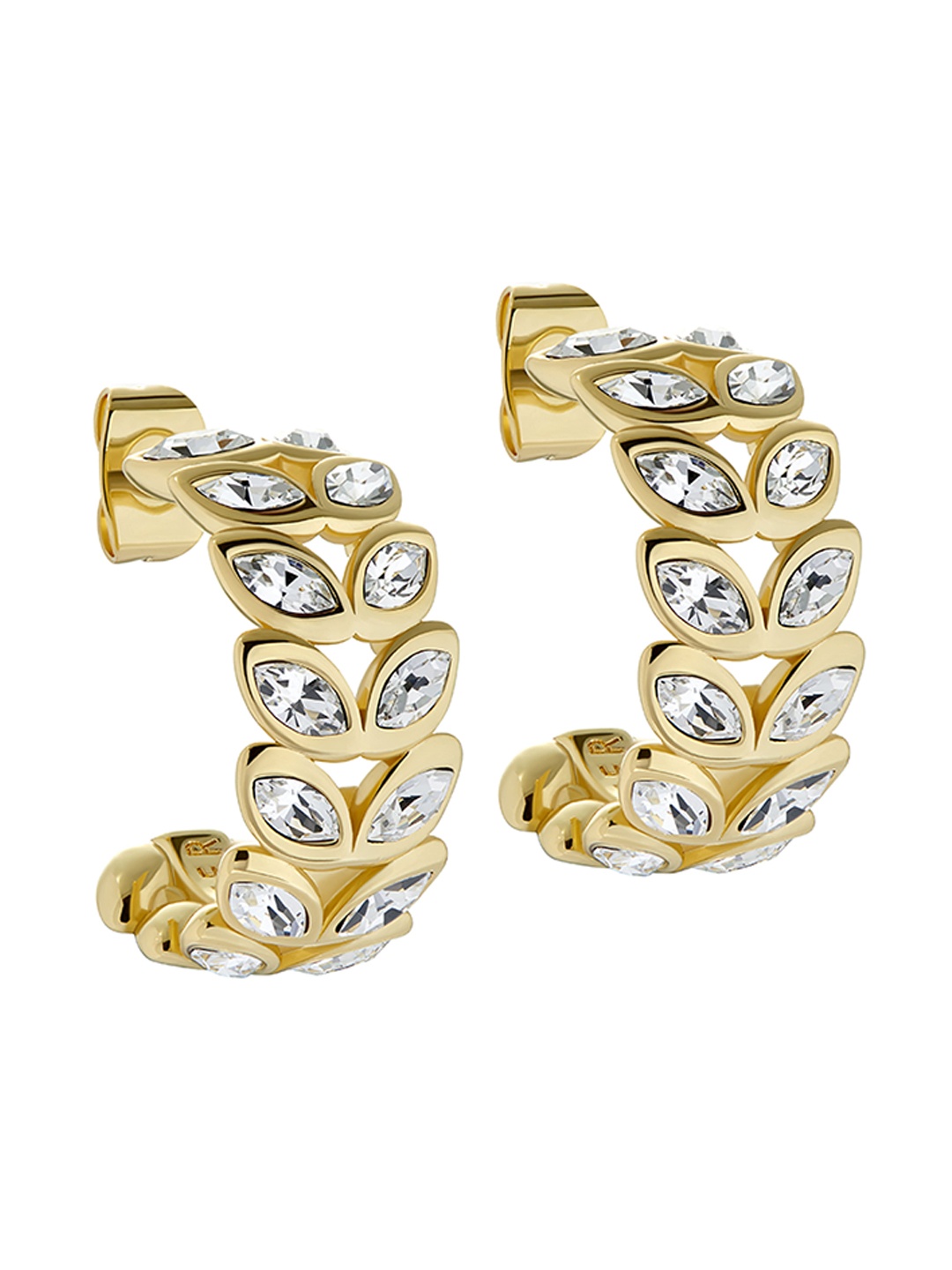 

Ted Baker Gold-Plated Contemporary Half Hoop Earrings