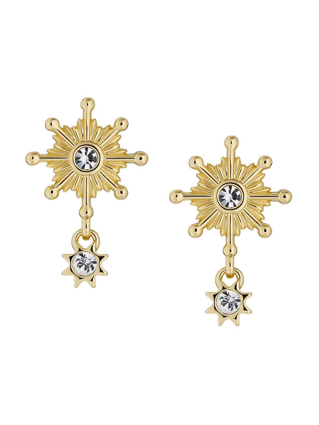 

Ted Baker Gold-Plated Contemporary Drop Earrings