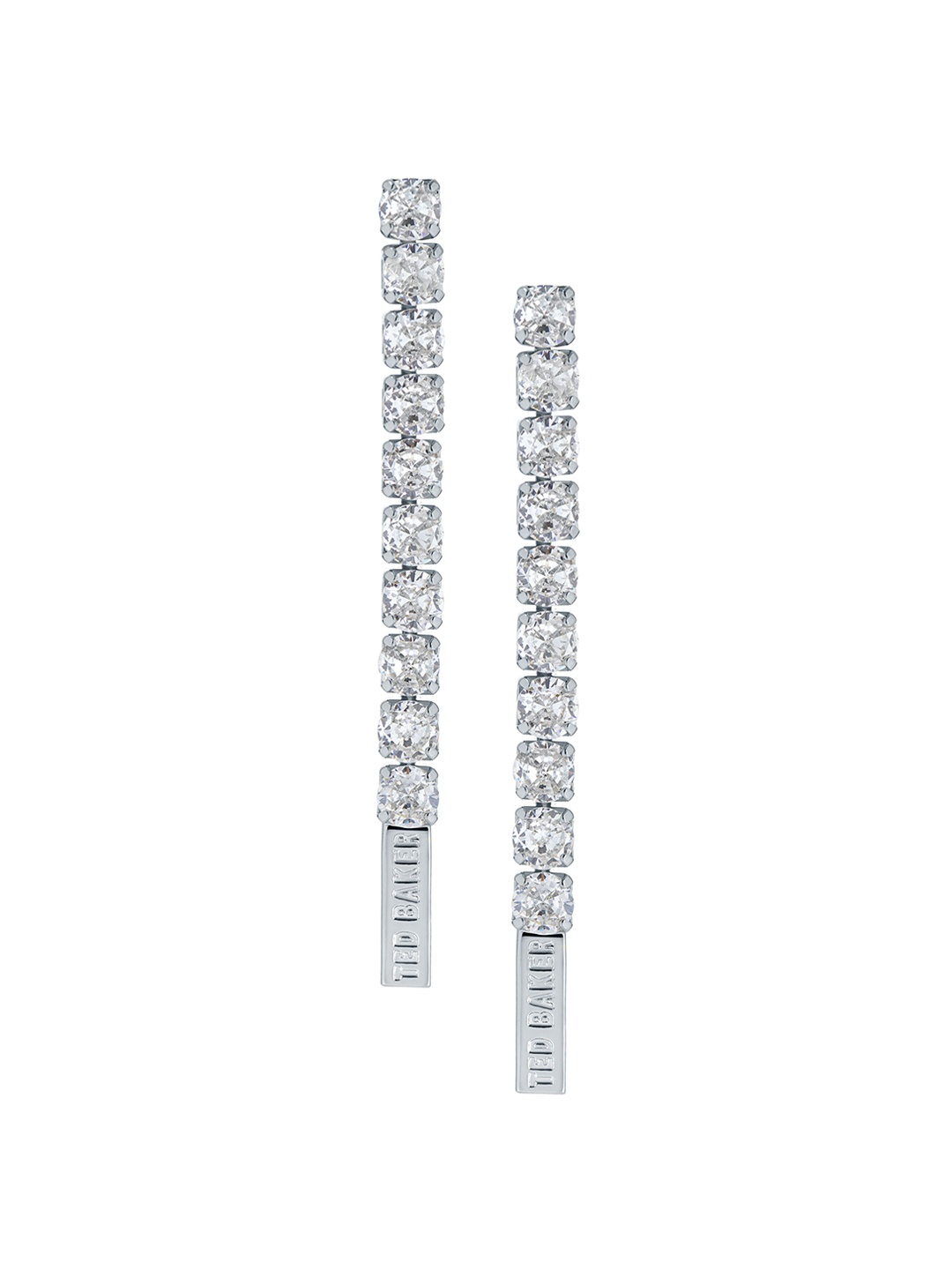 

Ted Baker Silver-Plated Contemporary Drop Earrings
