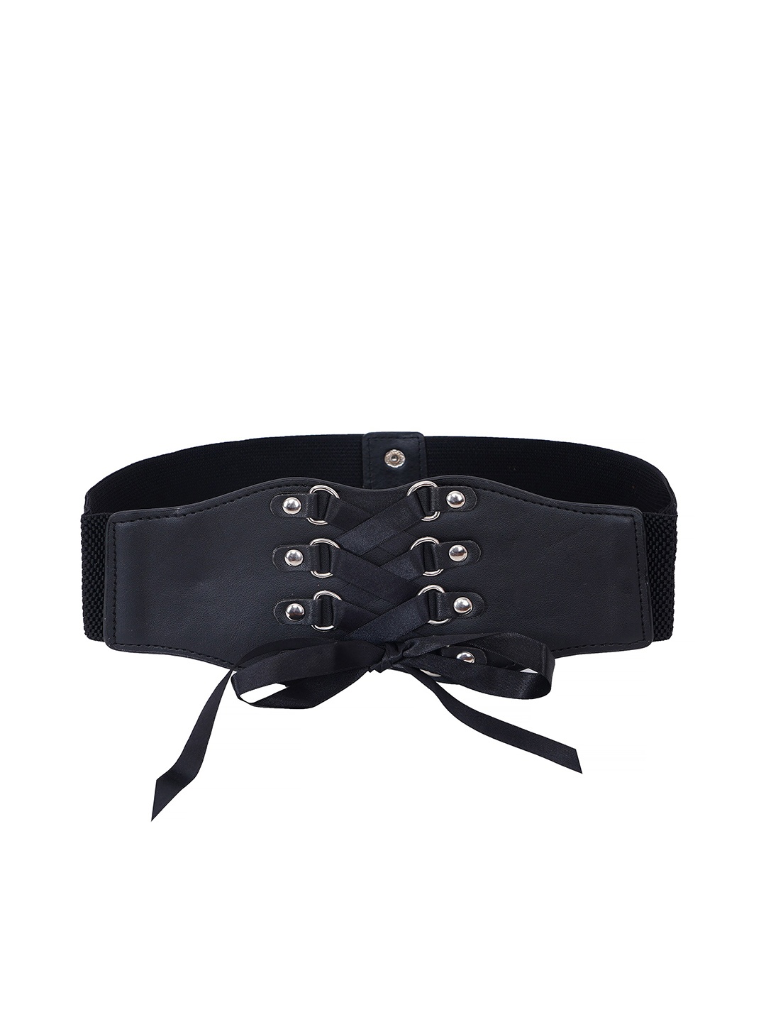 

Zacharias Women Tie-Up Belt, Black