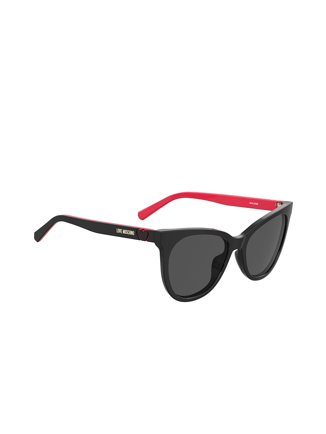 

MOSCHINO LOVE Women Cateye Sunglasses with UV Protected Lens 20387380756IR, Grey
