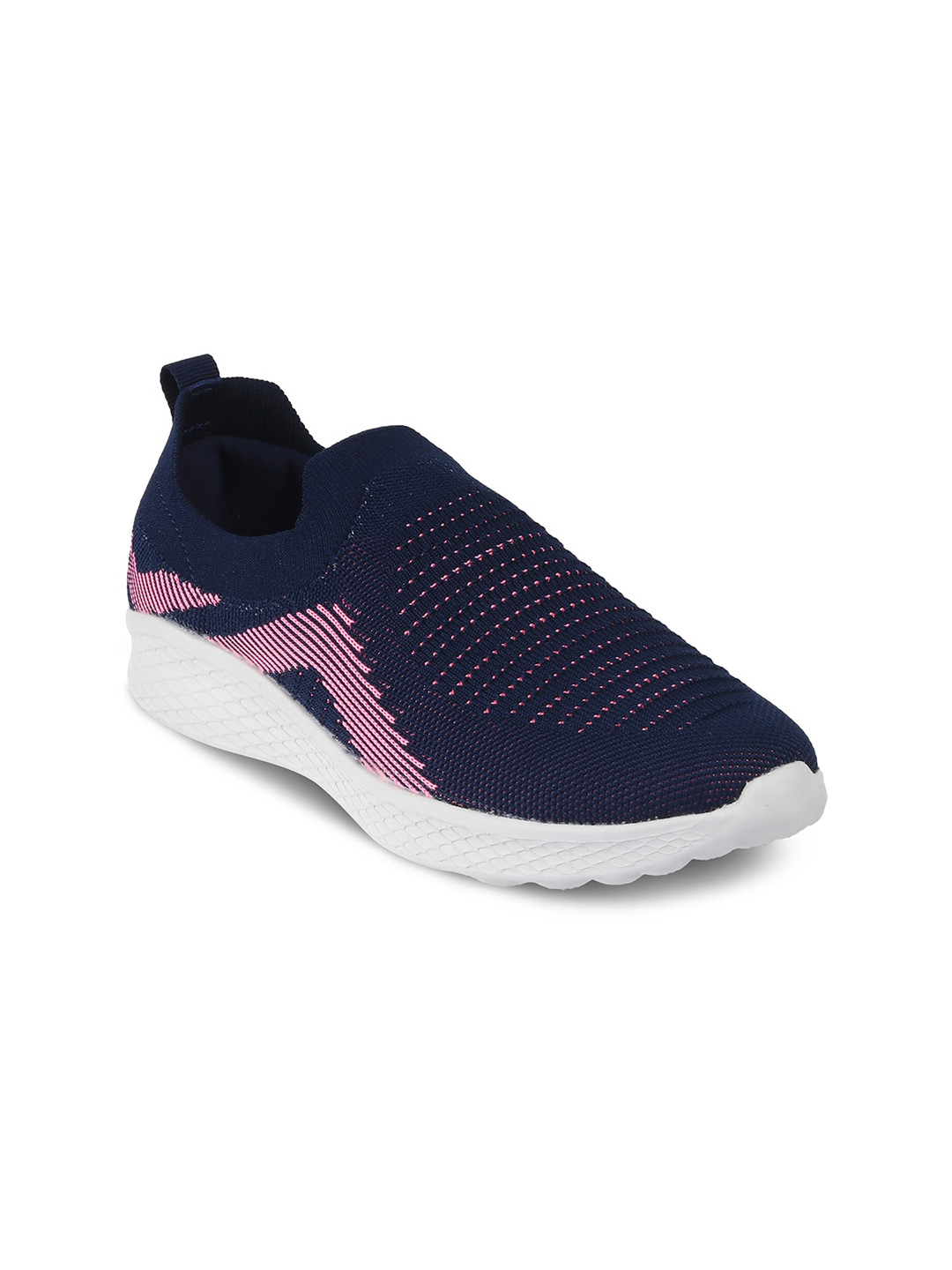 

PEPPER Women Textured Mesh Lightweight Comfort Insole Slip-On Sneakers, Blue