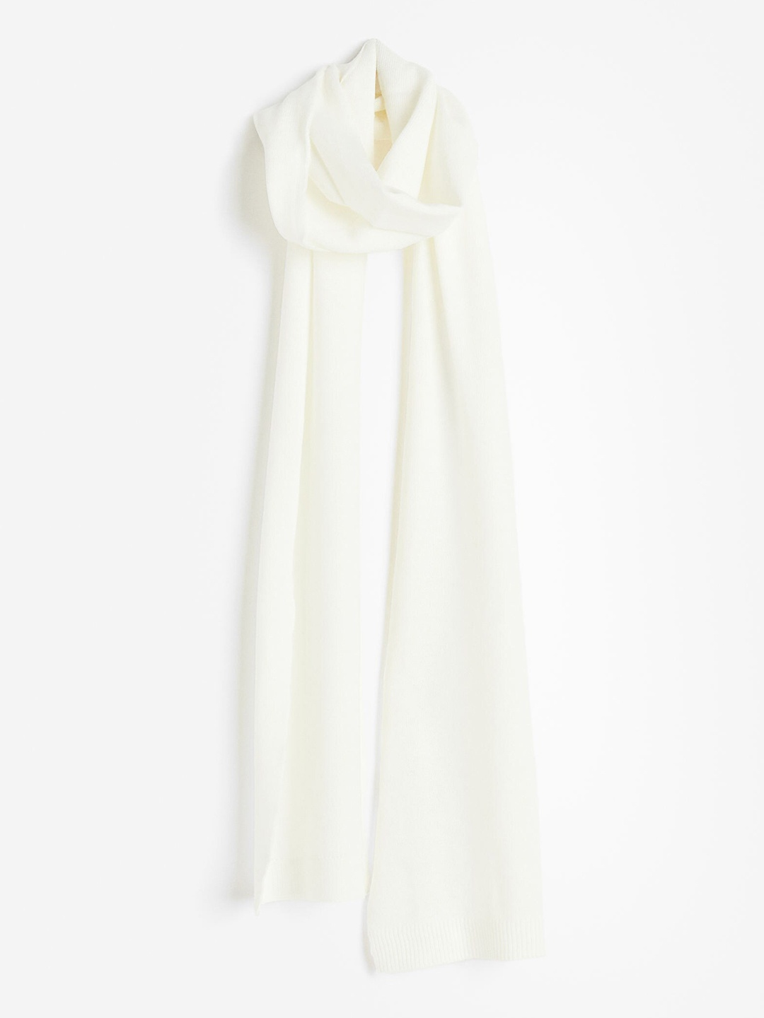 

H&M Women Slim Scarf, White