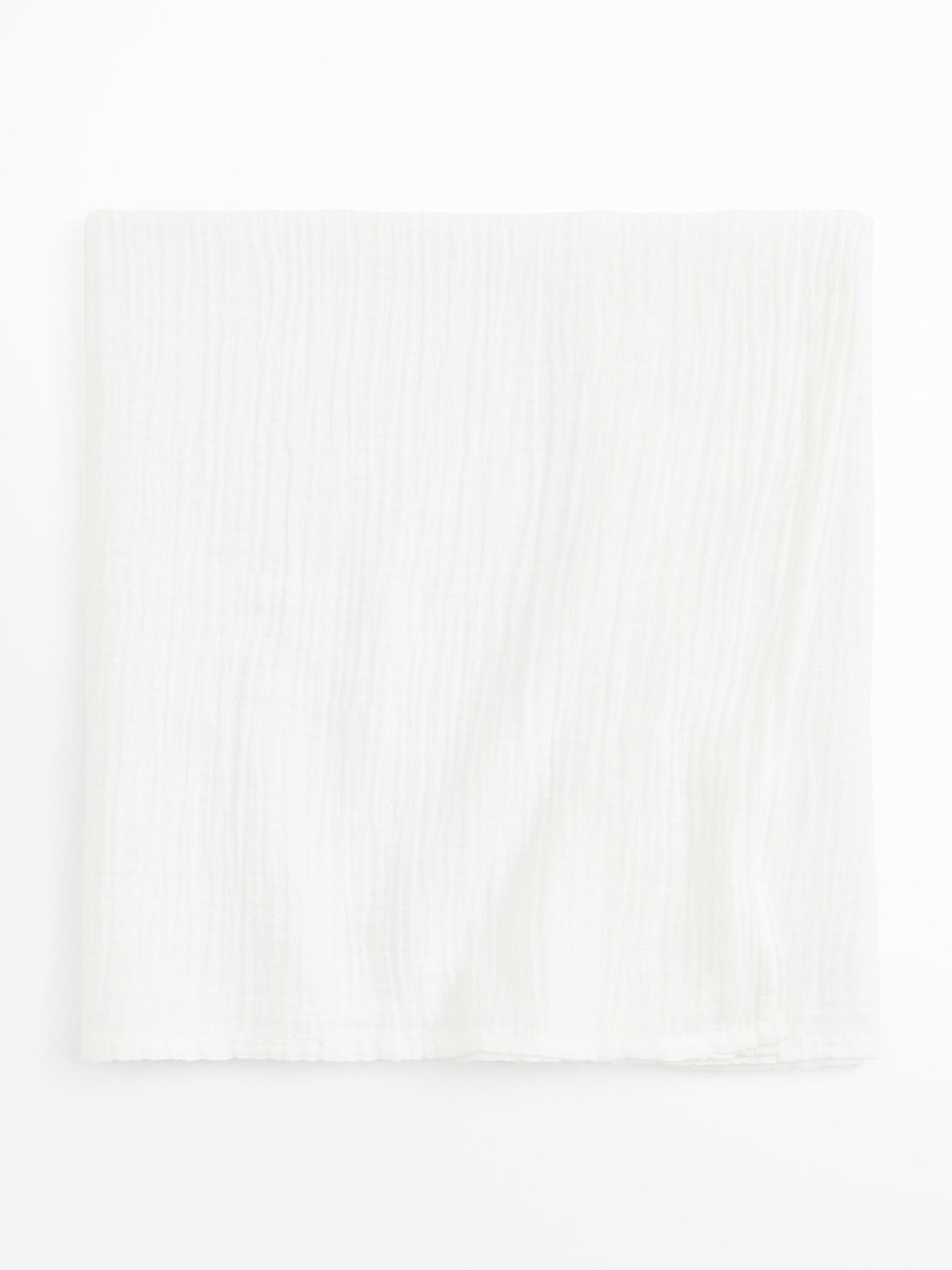 

H&M Girls White Pure Cotton Muslin Comfort Blanket