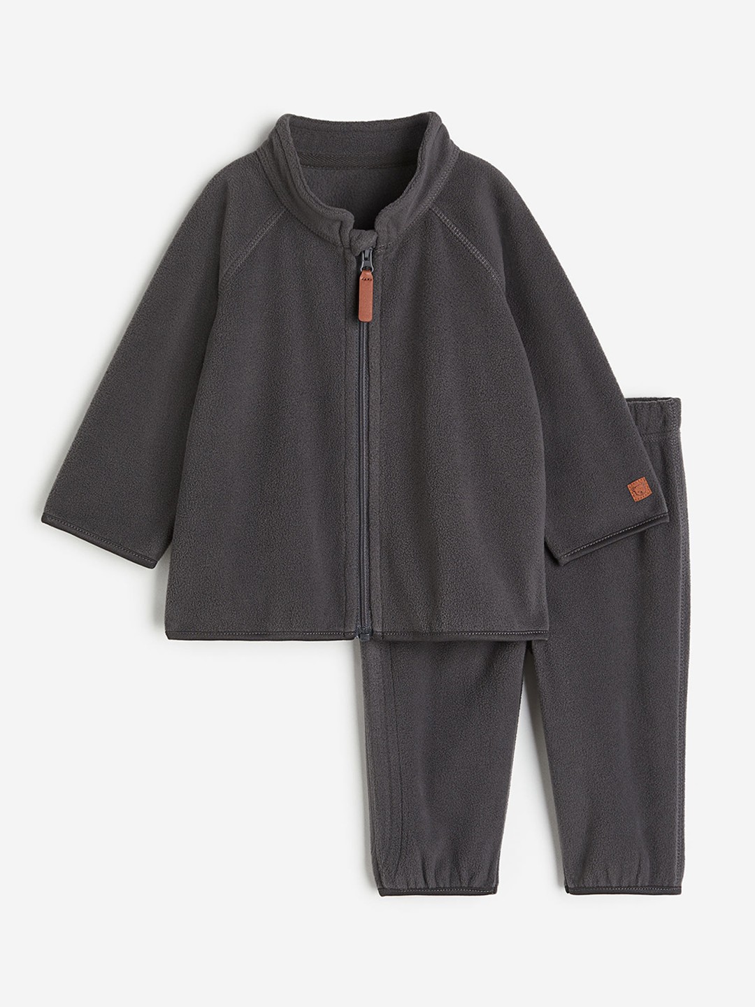 

H&M Boys 2-Piece Fleece Set, Grey