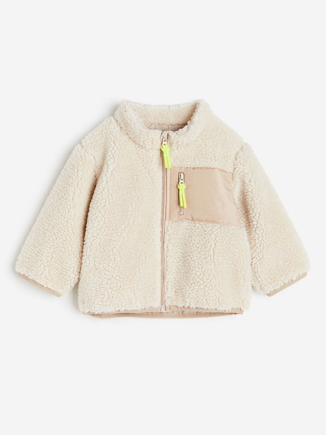 

H&M Boys Teddy Jackets, Beige