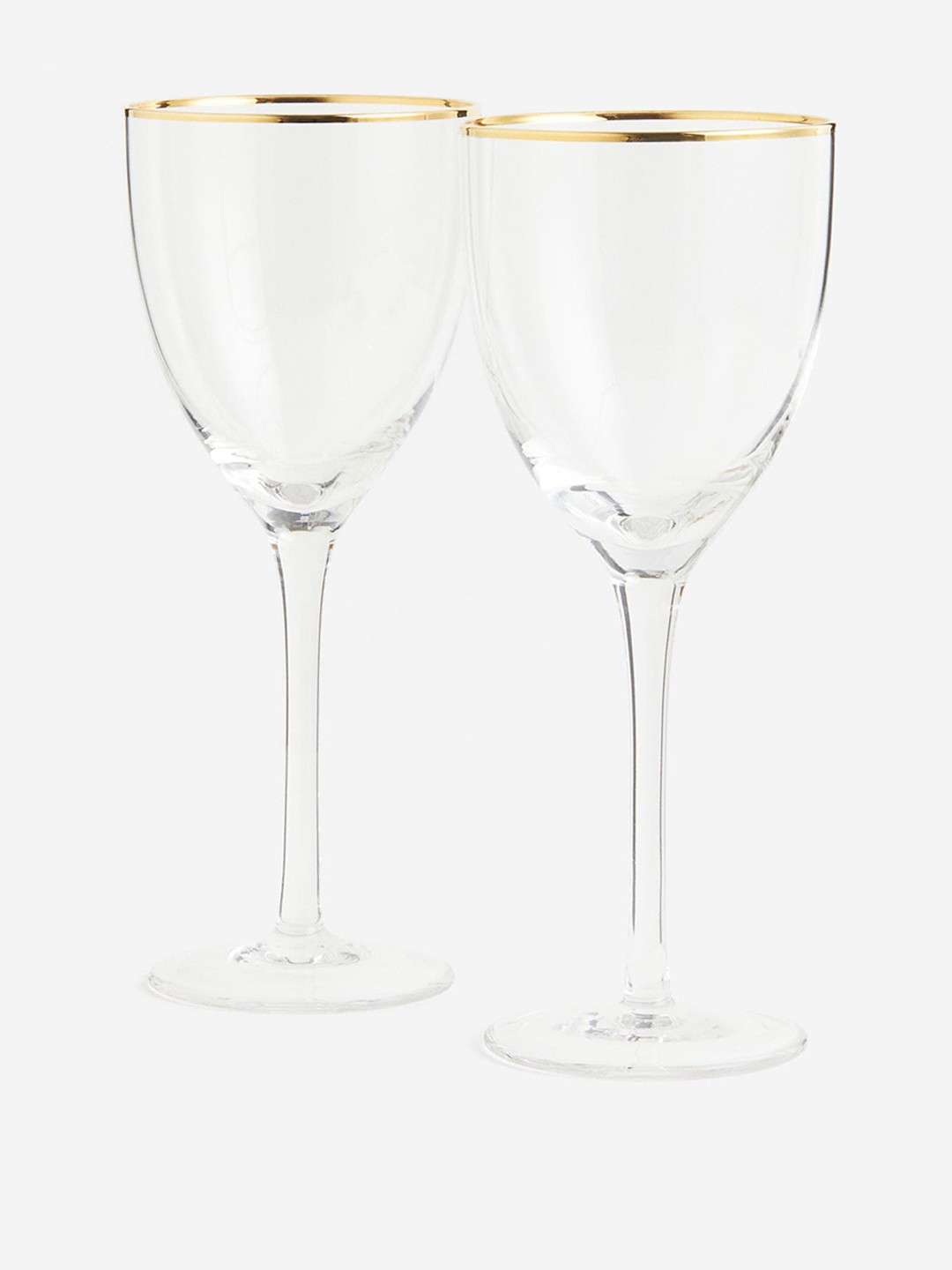 

H&M Transparent 2-Pack Wine Glasses