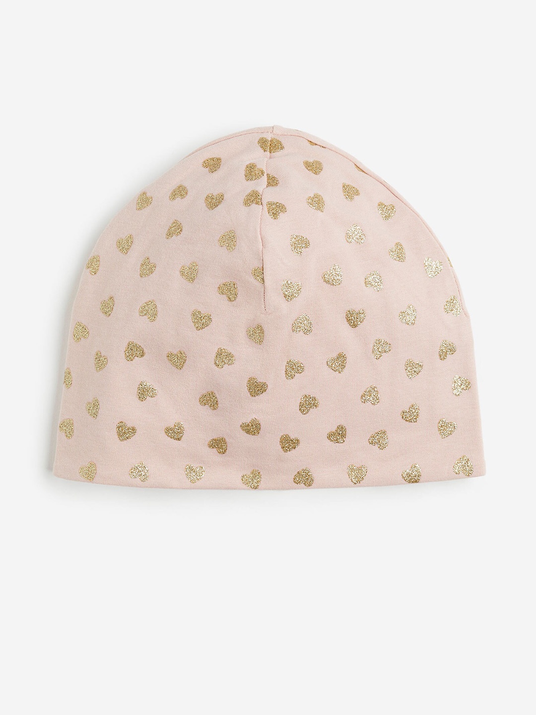 

H&M Girls Patterned jersey Beanie, Pink