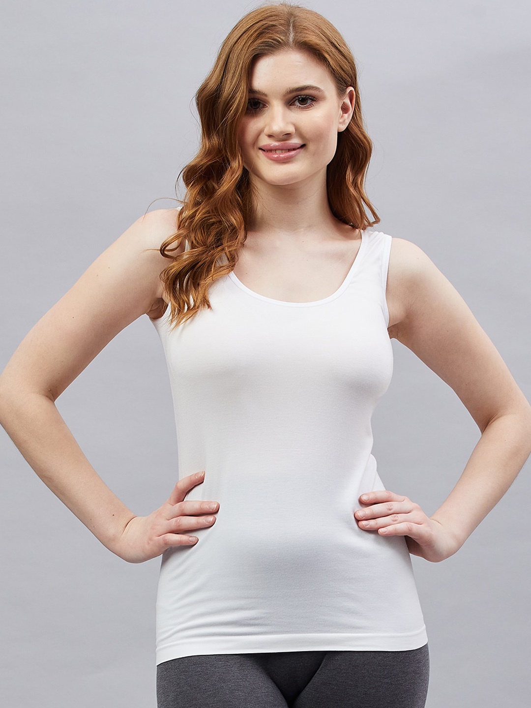 

C9 AIRWEAR Seamless Thermal Tops, White