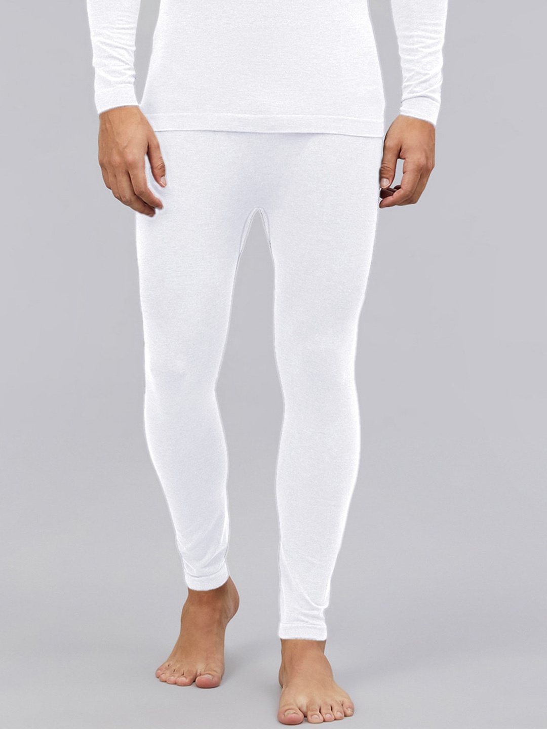 

C9 AIRWEAR Men Seamless Thermal Bottom, White