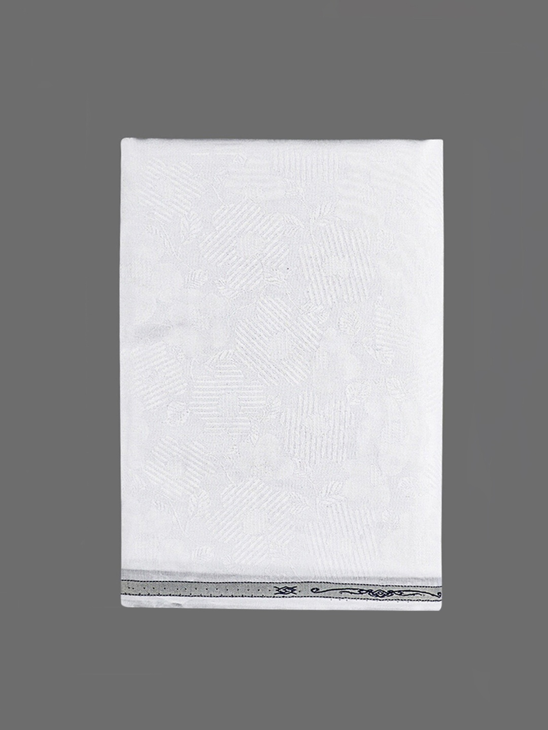

Ramraj Men Jaquard Design Pure Cotton Shirt Clothing Fabric, White