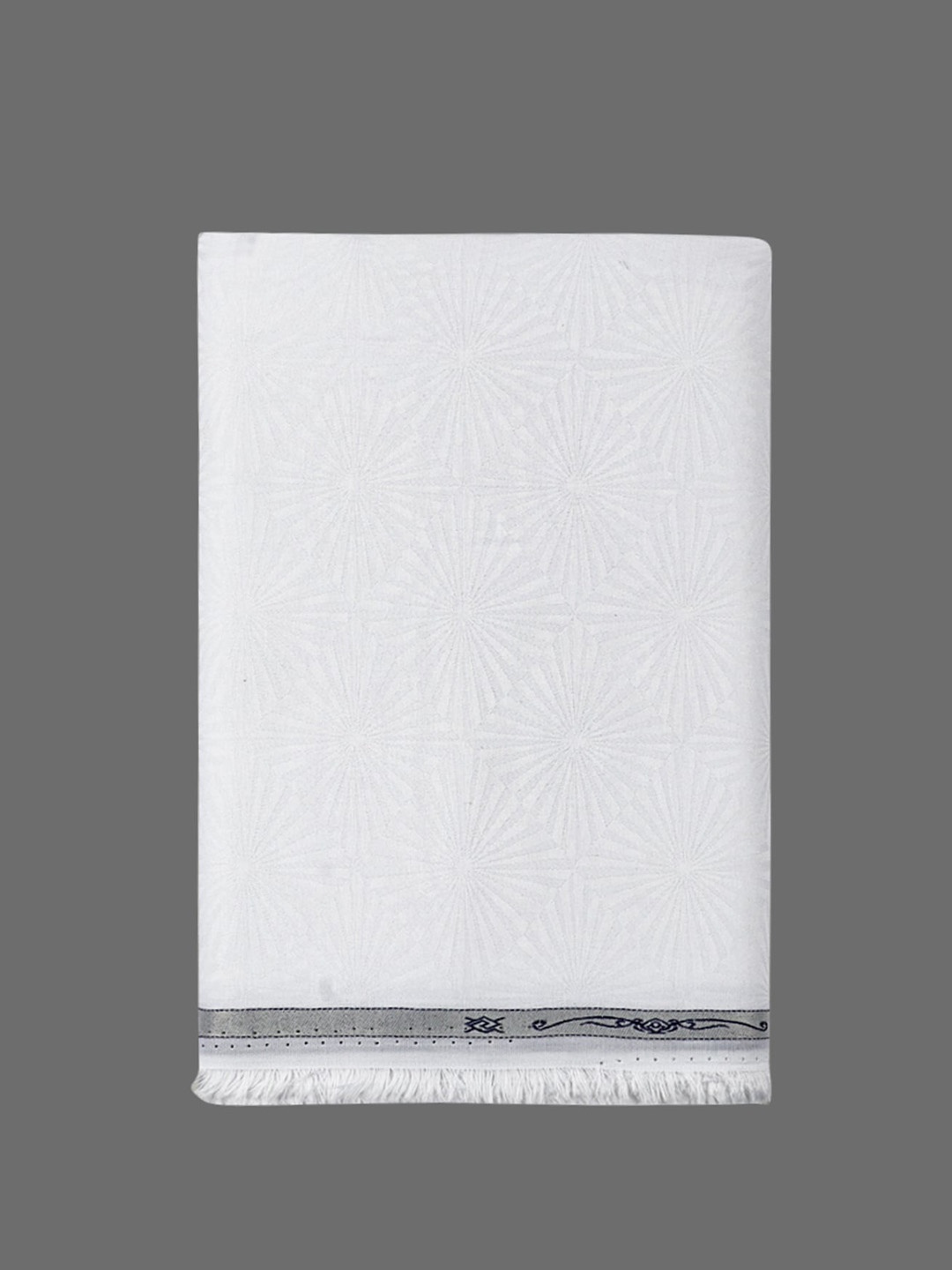 

Ramraj Men Jaquard Design Pure Cotton Shirt Clothing Fabric, White