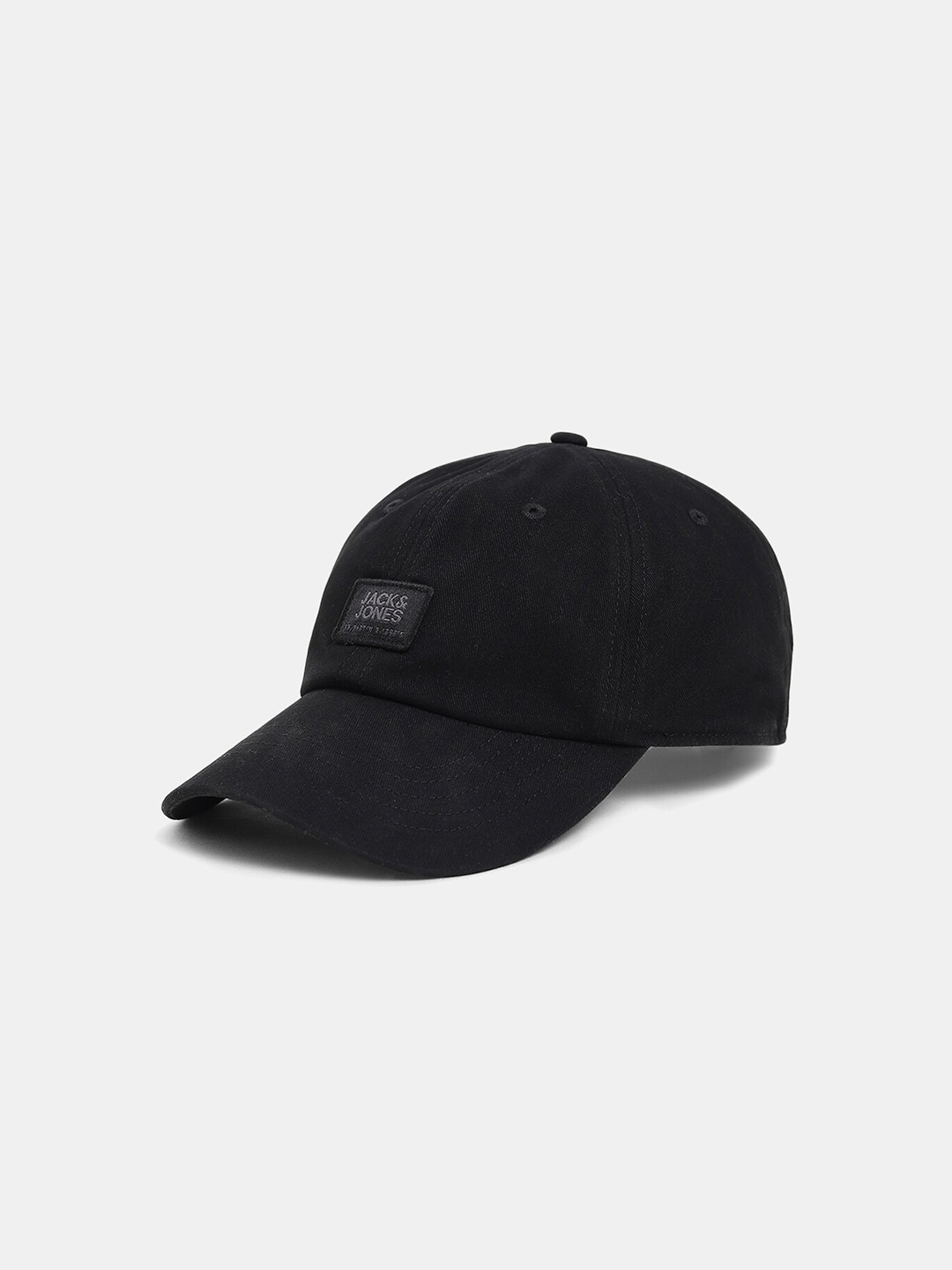 

Jack & Jones Pure Cotton Baseball Cap, Black