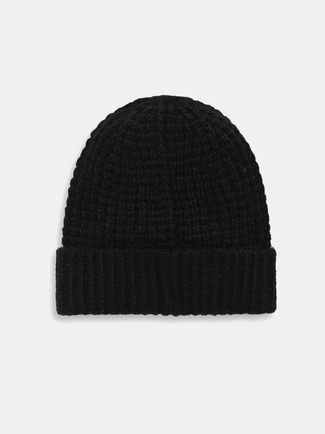 

Jack & Jones Men Self Design Beanie, Black