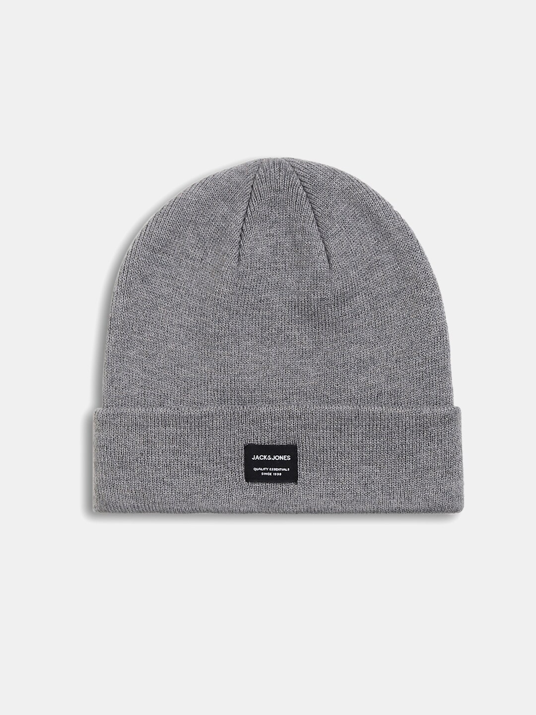 

Jack & Jones Men Solid Beanie, Grey