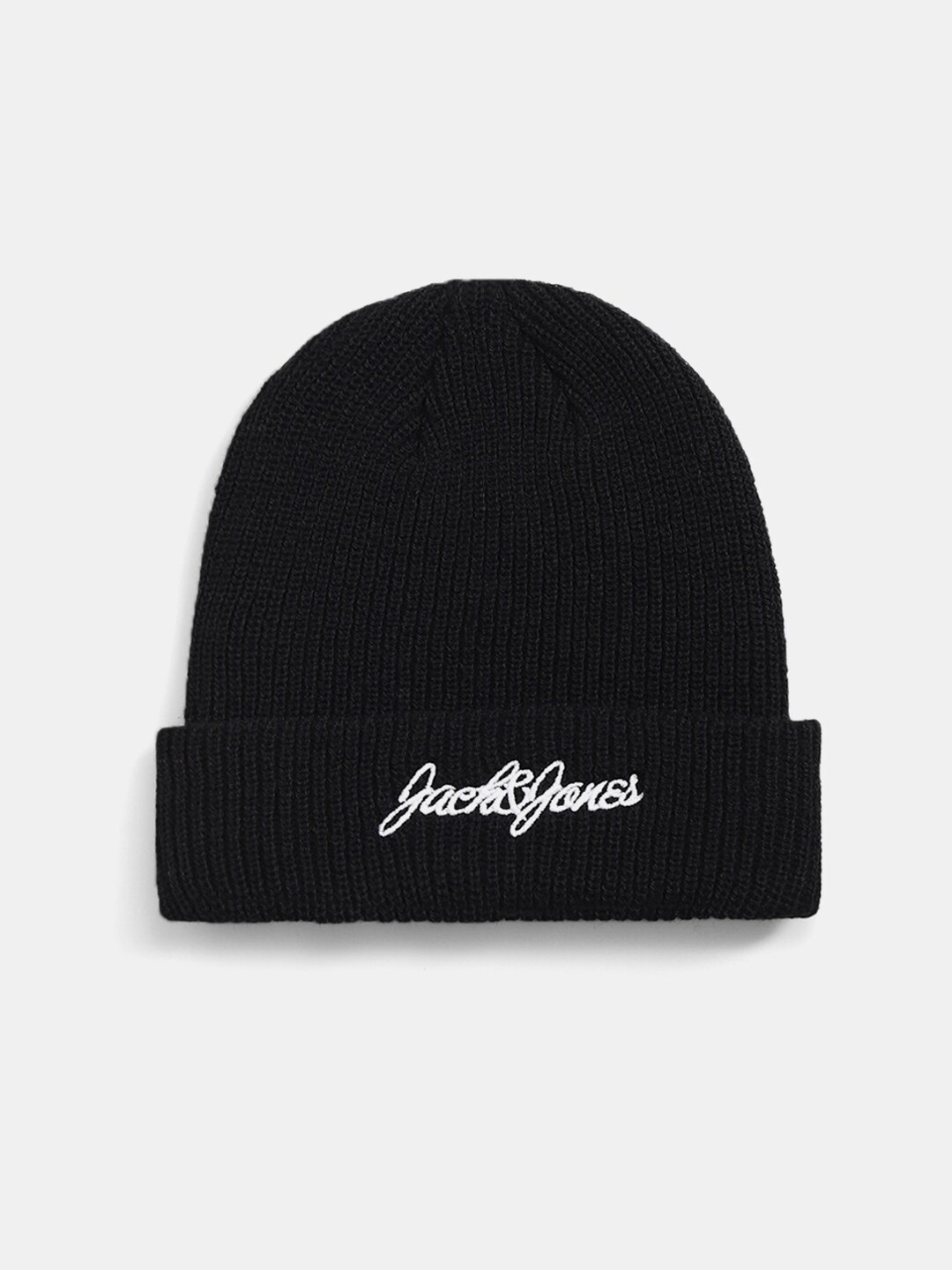 

Jack & Jones Men Solid Beanie, Black