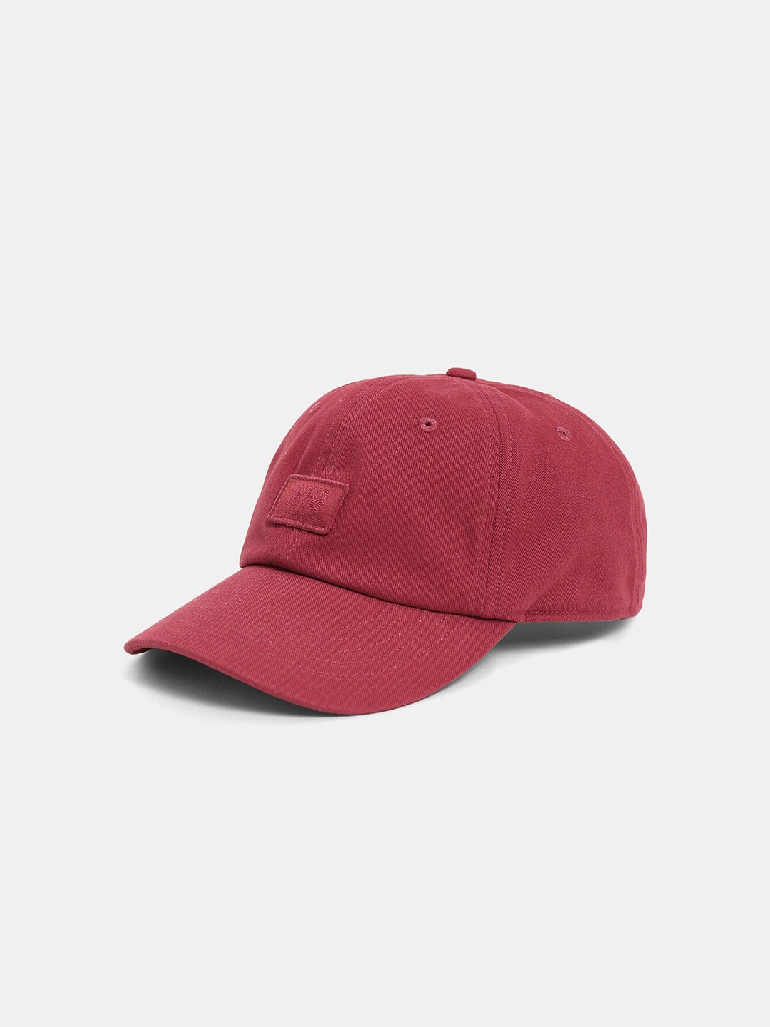 

Jack & Jones Men Pure Cotton Baseball Cap, Red