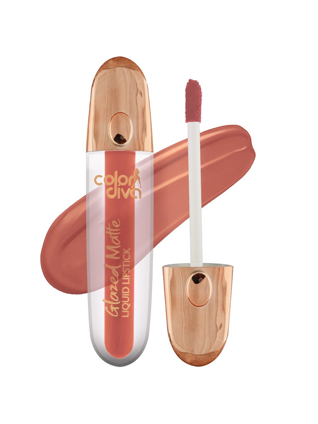 

Adbeni Glazed Long Lasting Liquid Lipstick - Normally Nuder 147, Brown