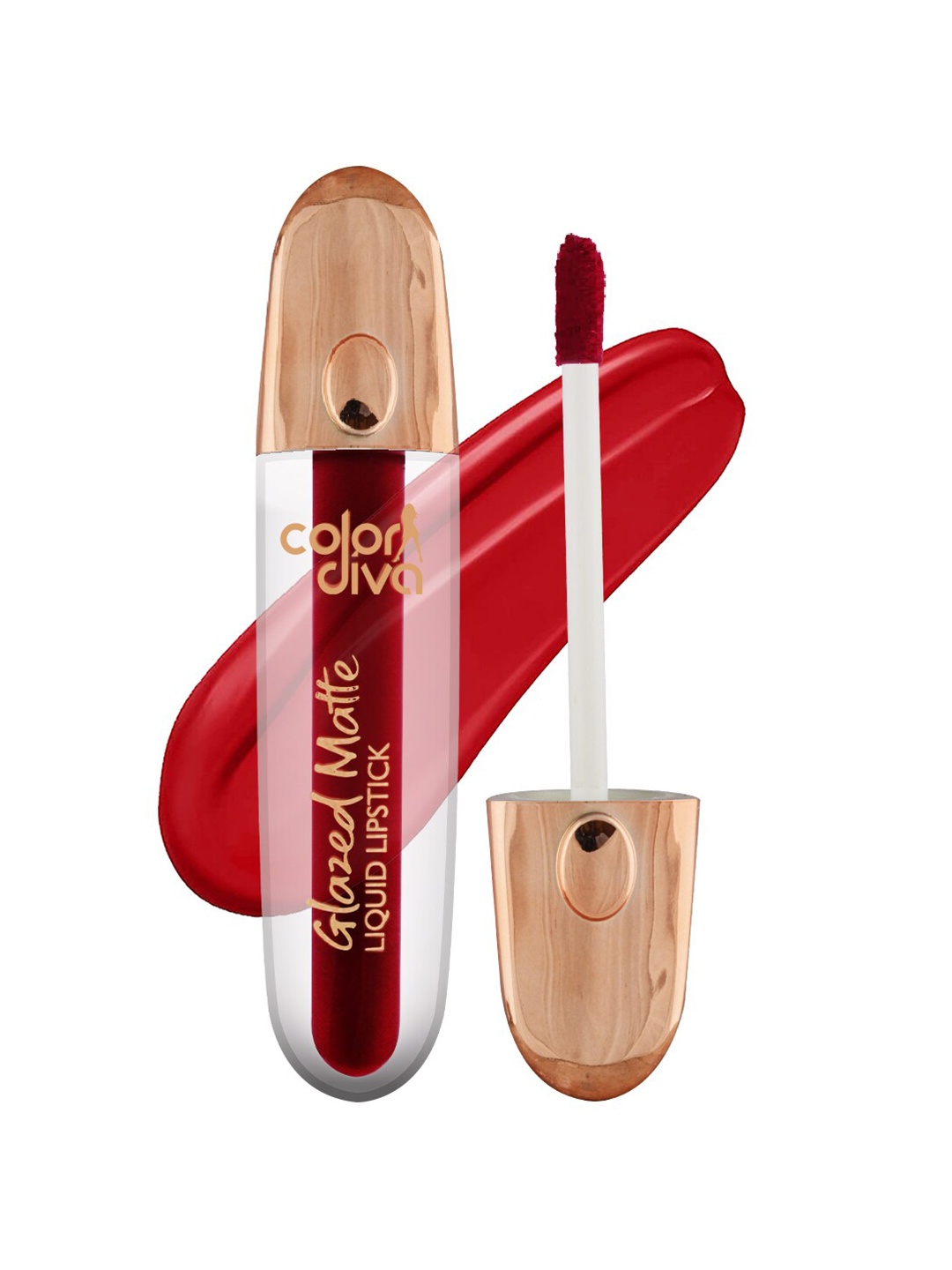 

Adbeni Color Diva Matte Liquid Lipstick - 5.5 ml - Holly Berry Glazed 156, Red