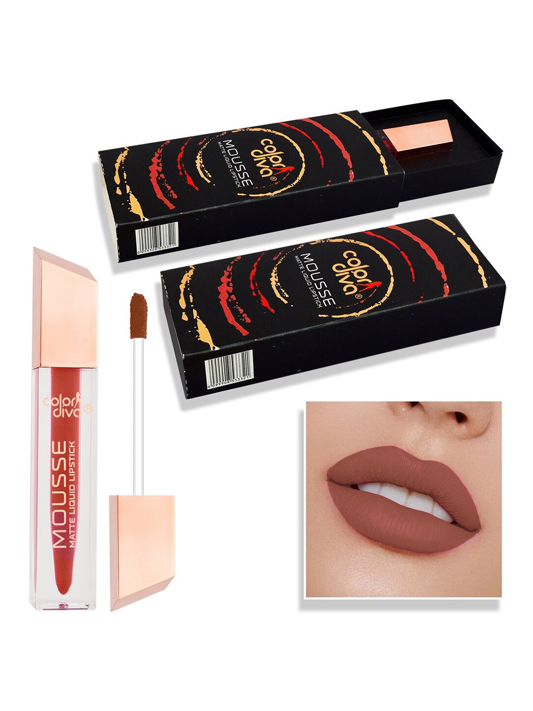 

Adbeni Mousse Long Lasting Matte Liquid Lipstick - Virgin 108, Red