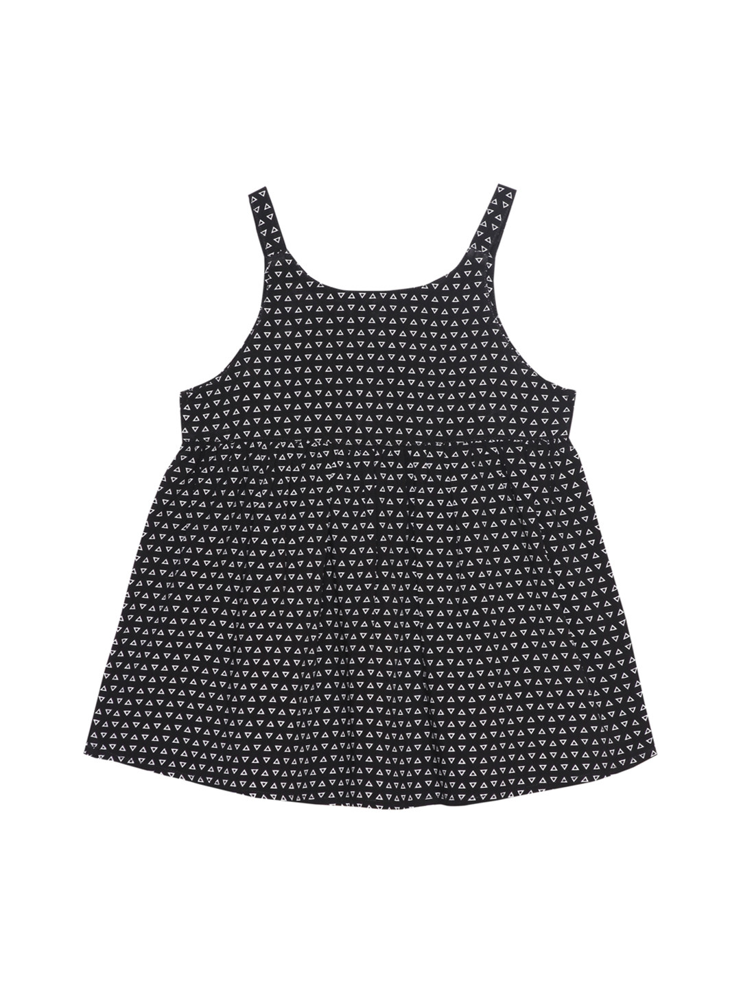 

IDK Girls Black Printed Top