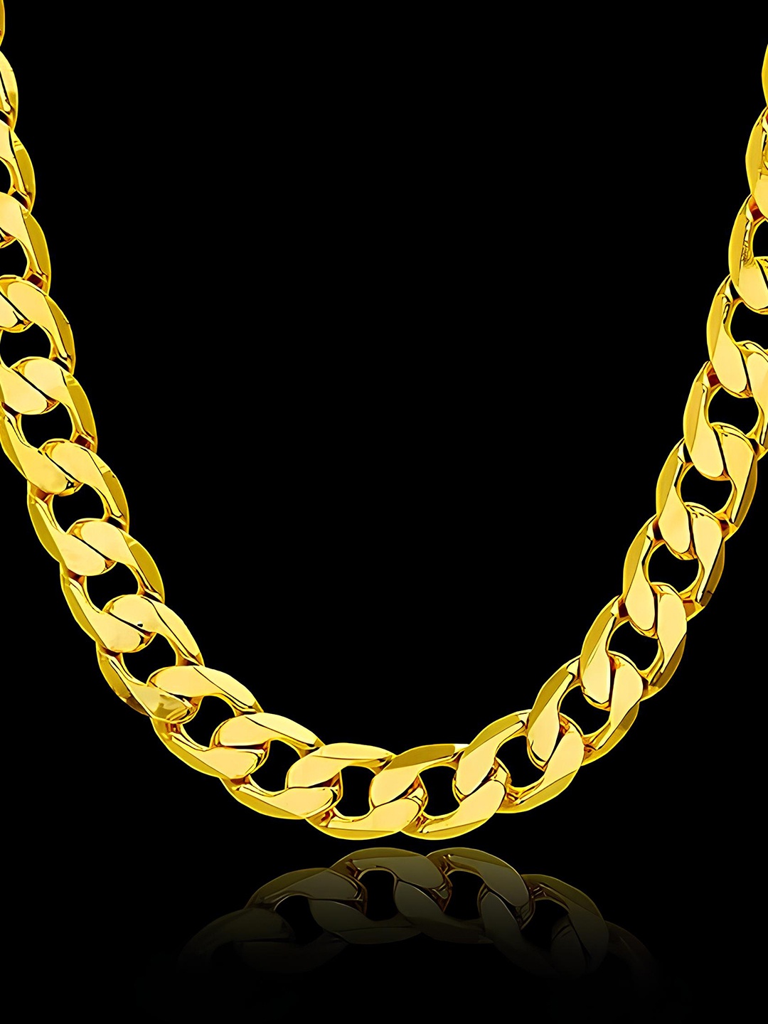 

KARISHMA KREATIONS Unisex Gold-Toned Gold-Plated Chain