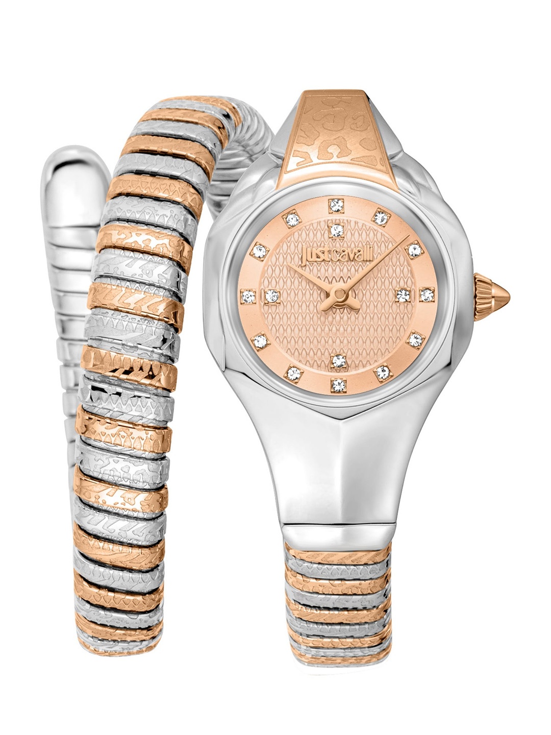 

Just Cavalli Women Stainless Steel Analogue Watch JC1L270M0065, Rose gold