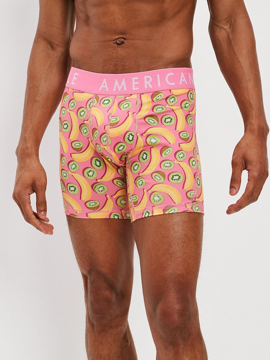 

AMERICAN EAGLE OUTFITTERS Printed Boxer Brief WES0233295610, Pink