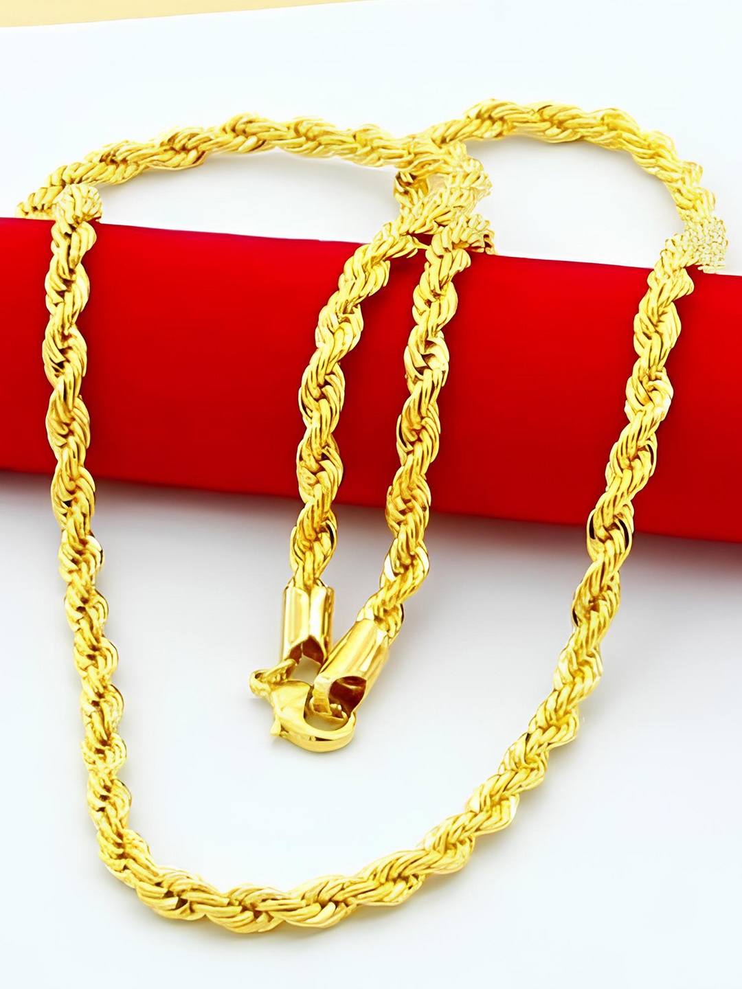 

KARISHMA KREATIONS Unisex Gold-Toned Gold-Plated Chain