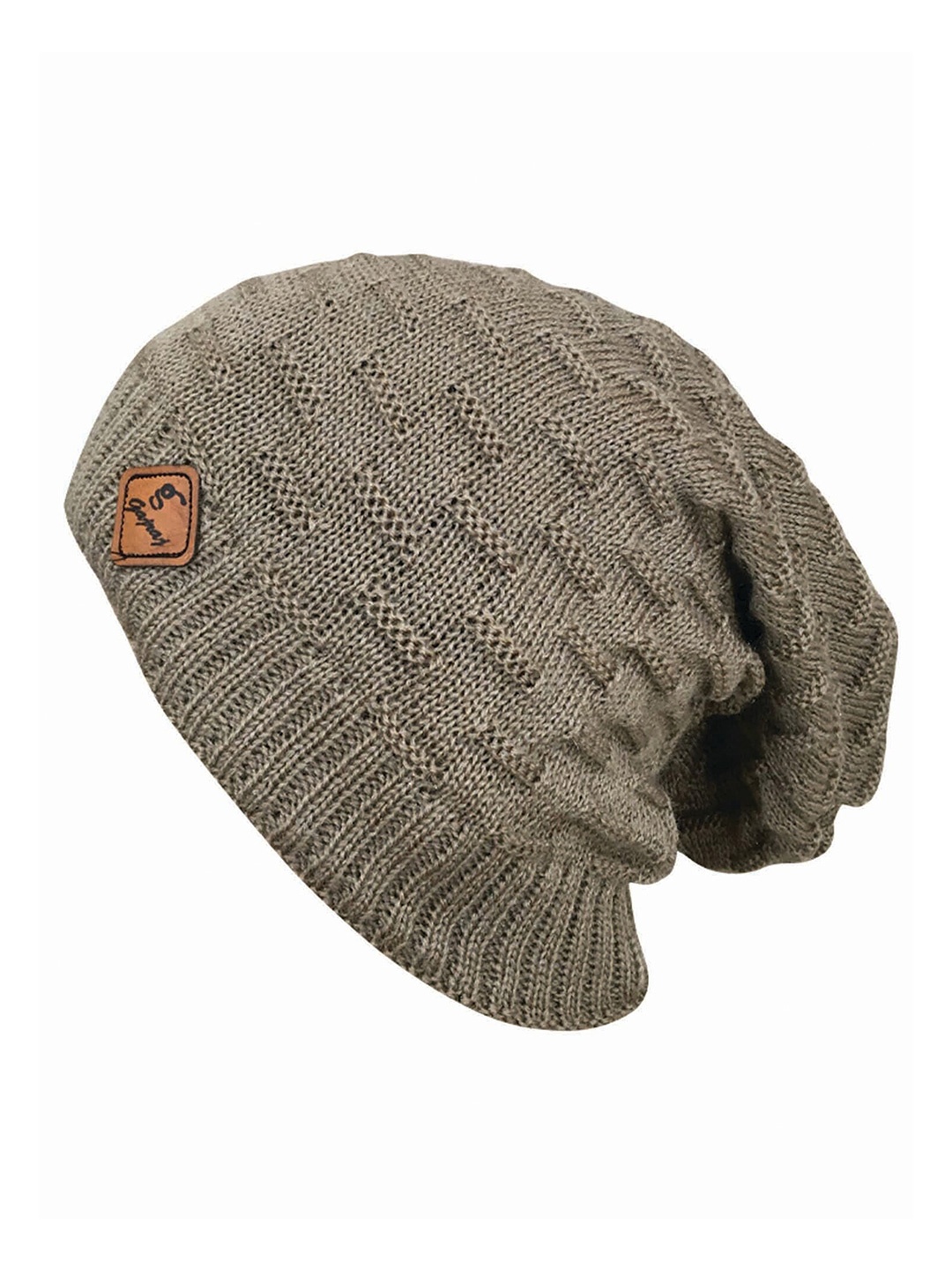 

Gajraj Self Design Casual Beanie, Beige