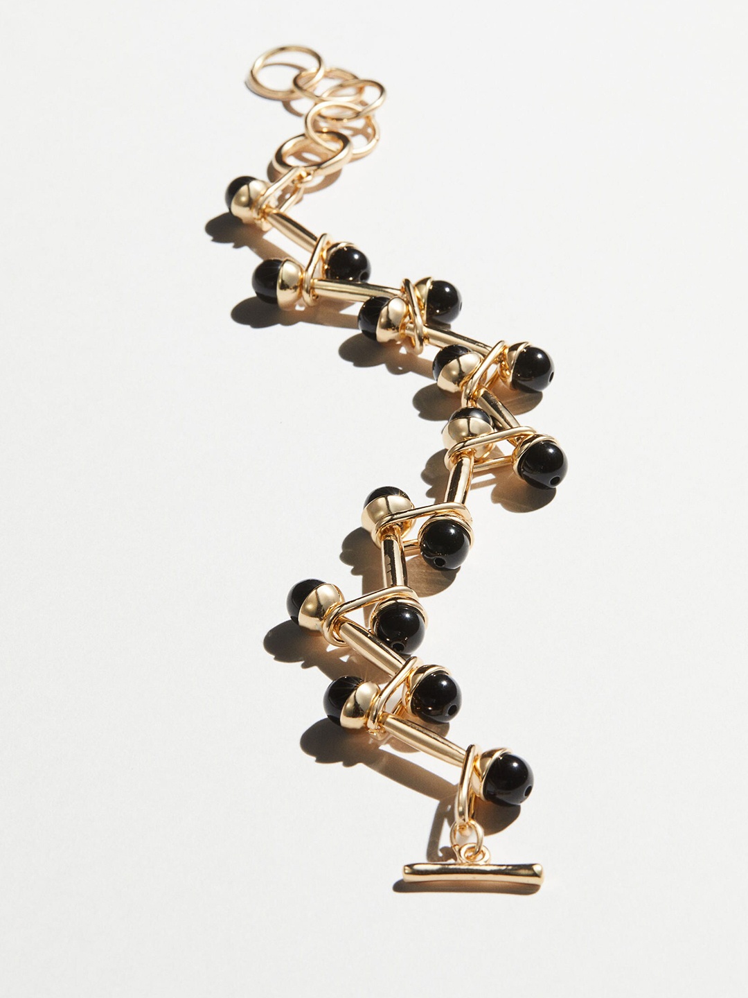 

H&M Bead-Detail Bracelet, Gold