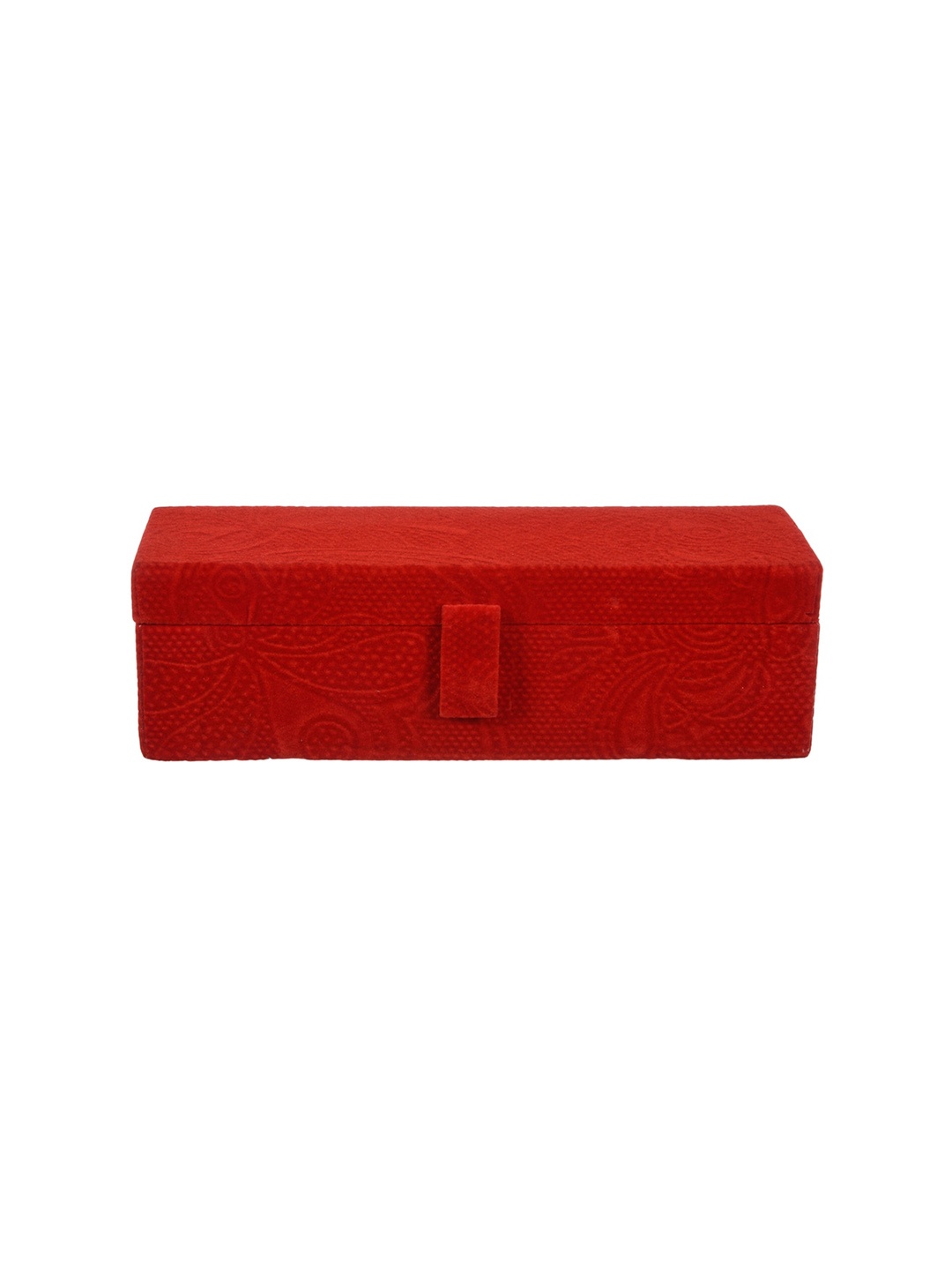 

Kuber Industries Red Self Cut Work 1 Rod Bangle Organisers