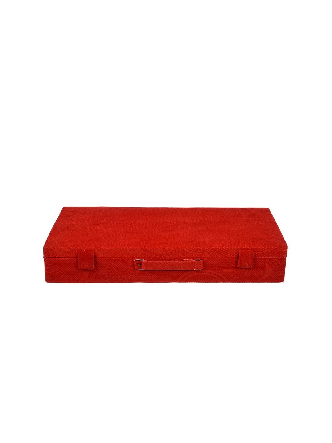 

Kuber Industries Red Self Design Bangle Organiser
