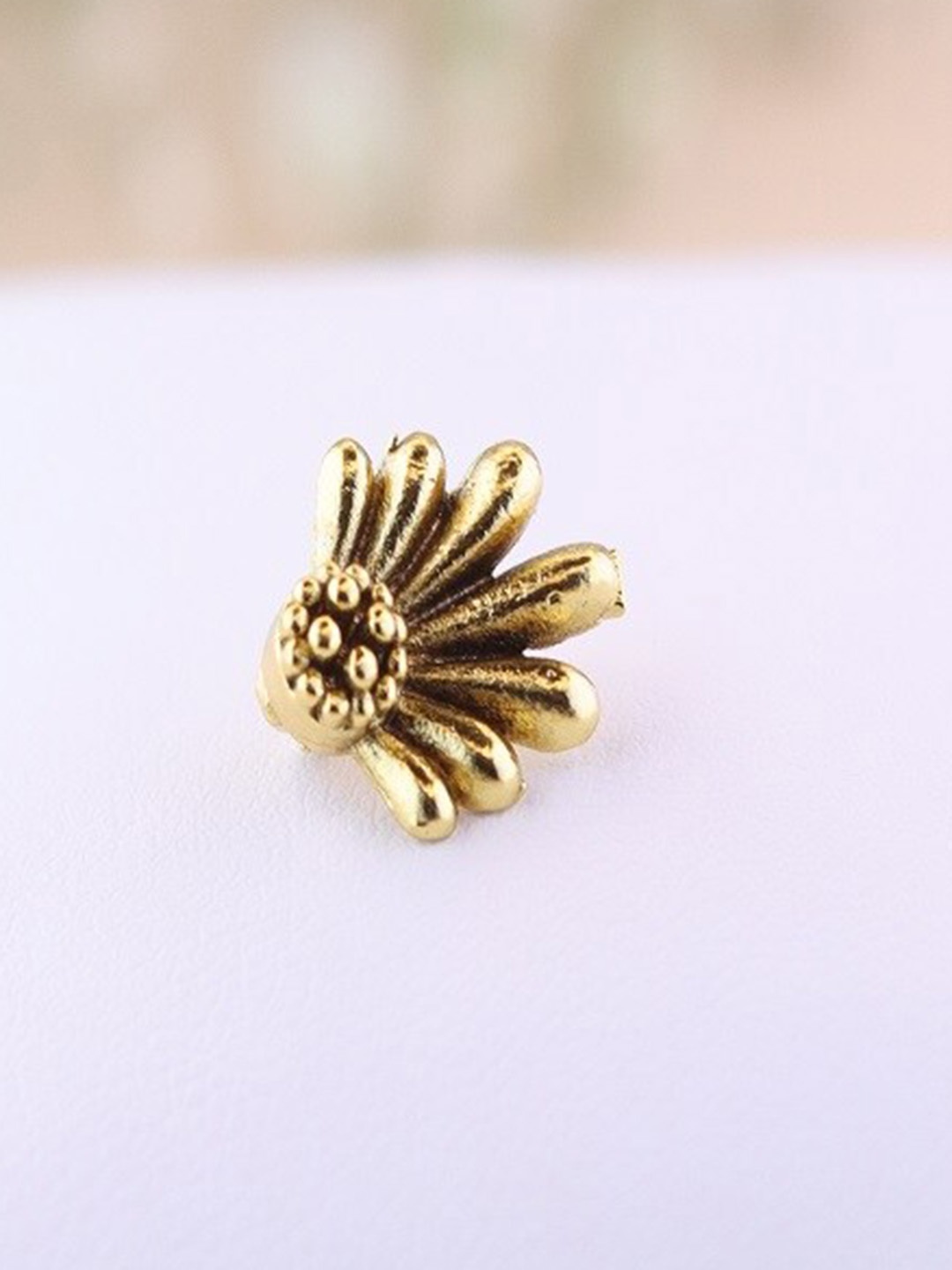 

I Jewels Gold-Plated Clip-On Nosepin